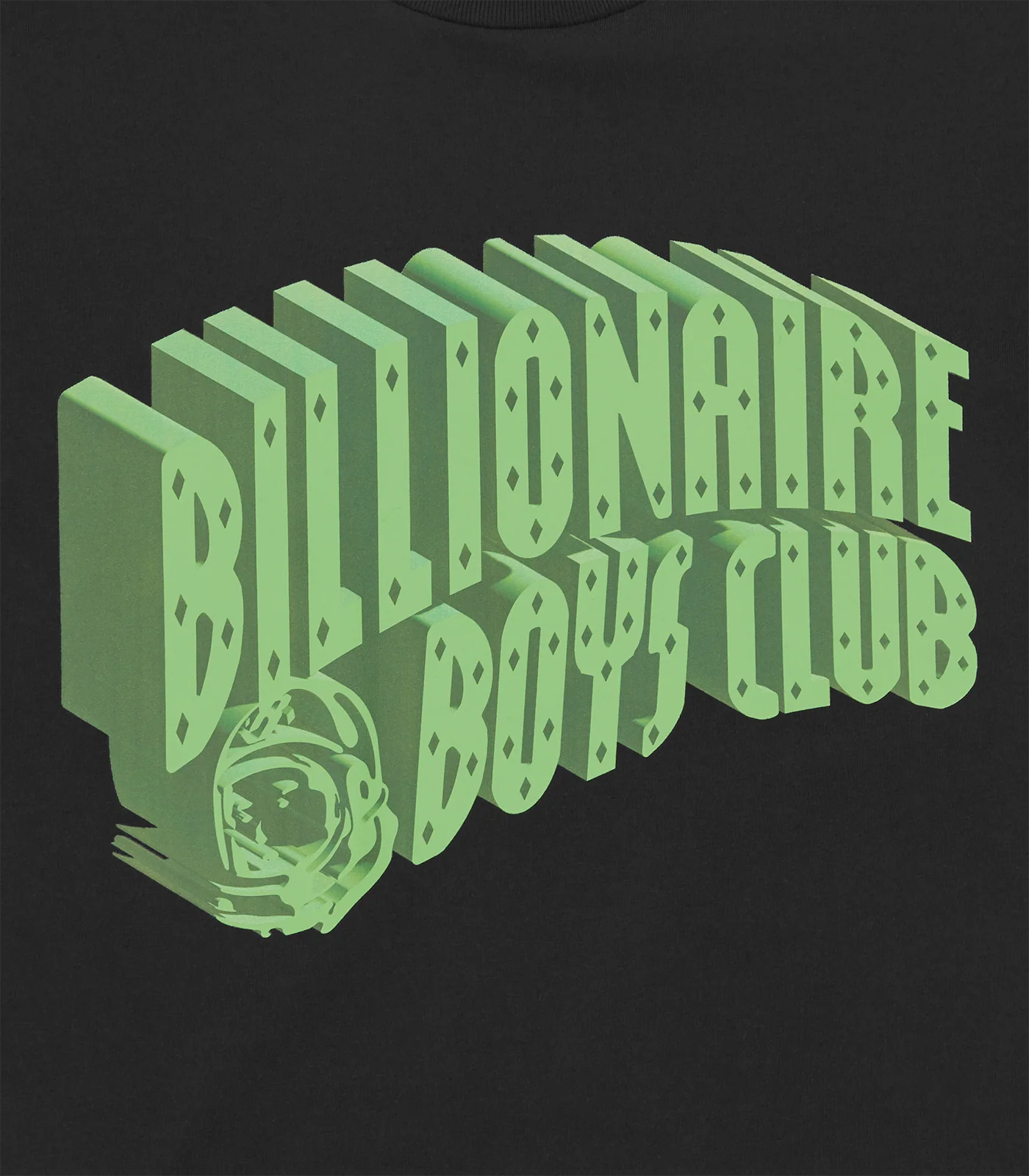 3D ARCH LOGO T-SHIRT - BLACK - Image 3