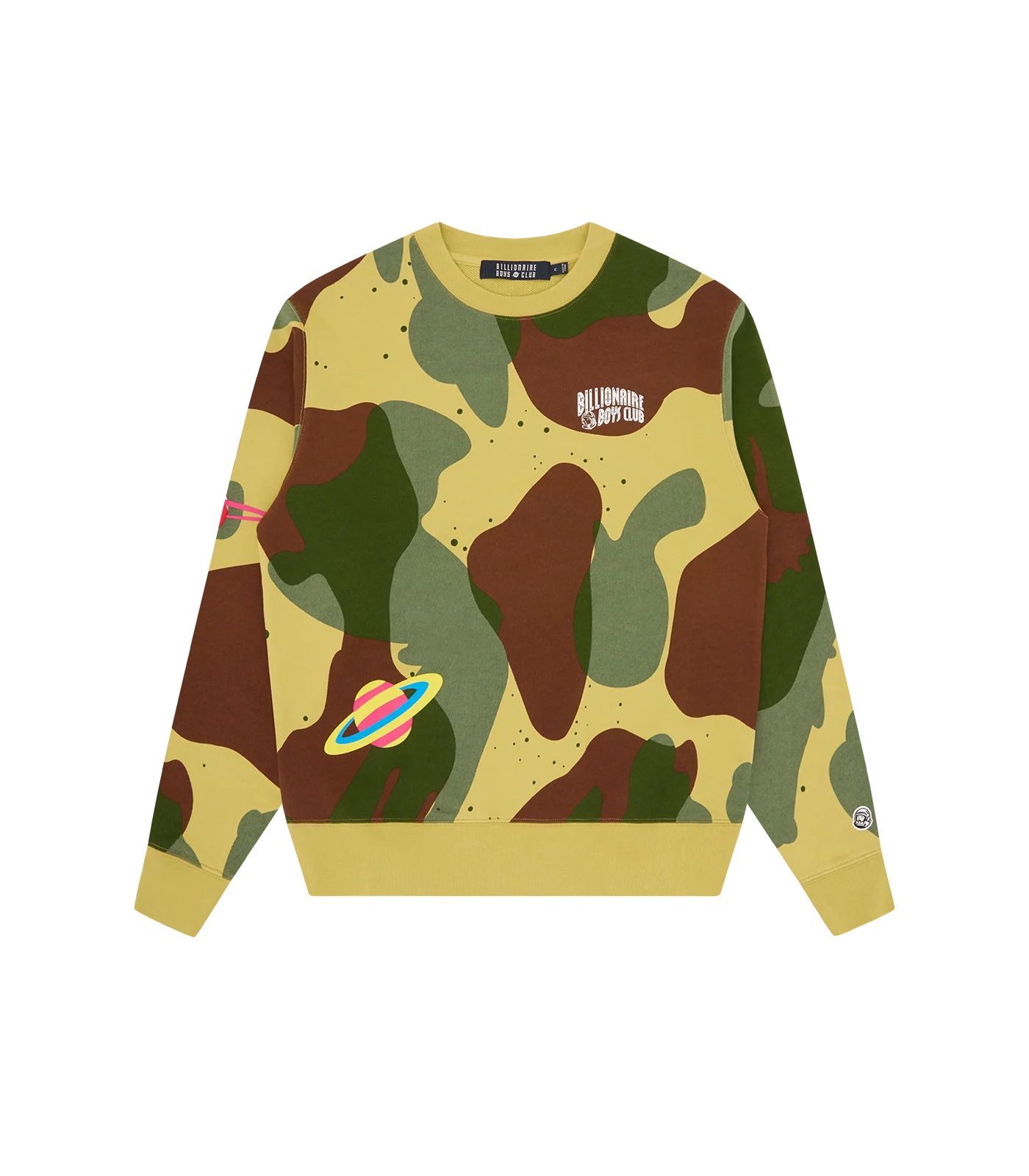 ALL OVER SPACE CAMO CREWNECK - CAMO