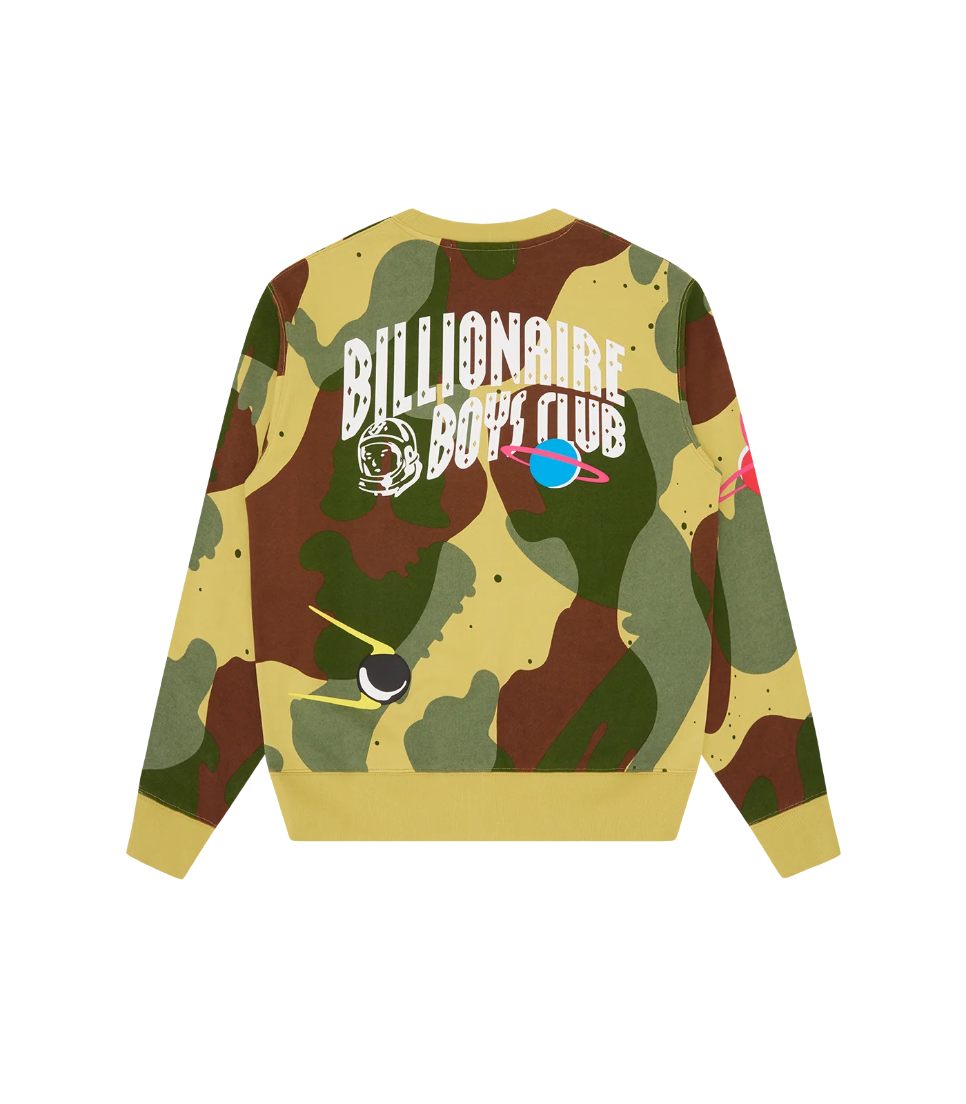 ALL OVER SPACE CAMO CREWNECK - CAMO - Image 2