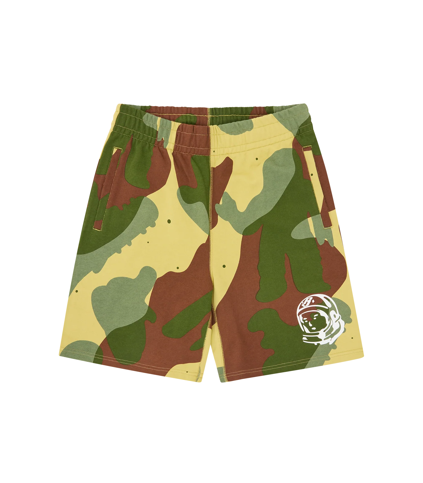 ALL OVER SPACE CAMO SWEATSHORTS - CAMO