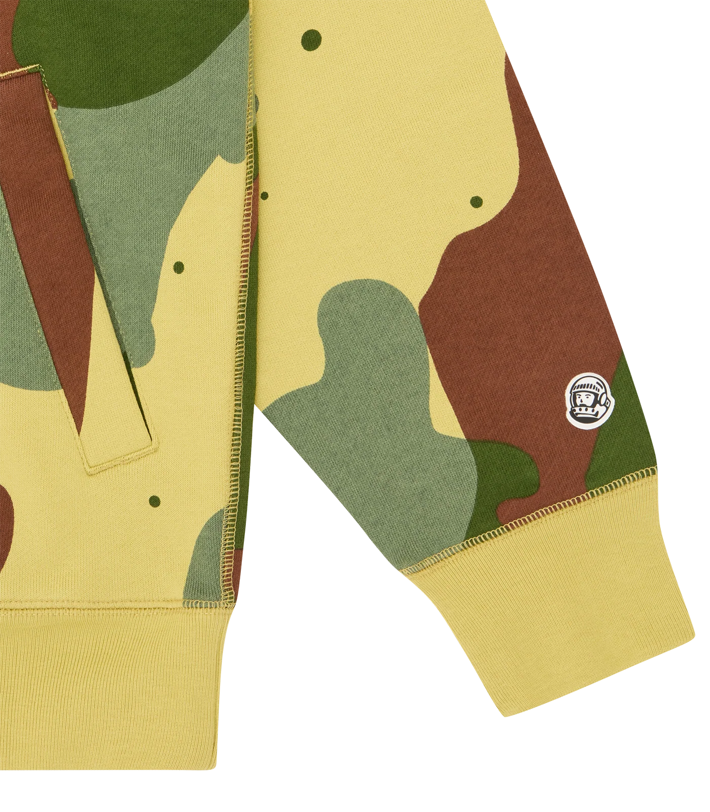 ALL OVER SPACE CAMO ZIP THROUGH HOOD - CAMO - Image 4