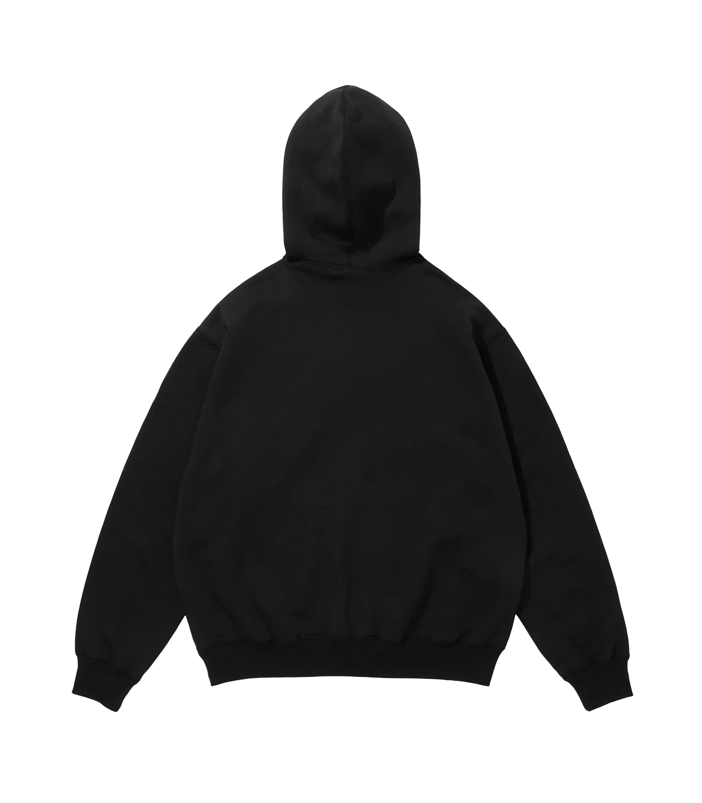 APPLIQUE LOGO RUNNING DOG HOODIE - BLACK/GREEN CHECK - Image 2