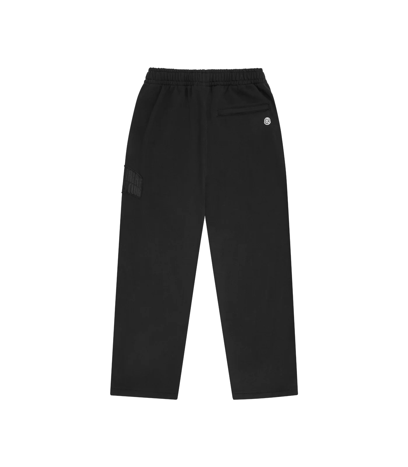 ARCH LOGO APPLIQUE WIDE LEG SWEATPANTS - BLACK - Image 3