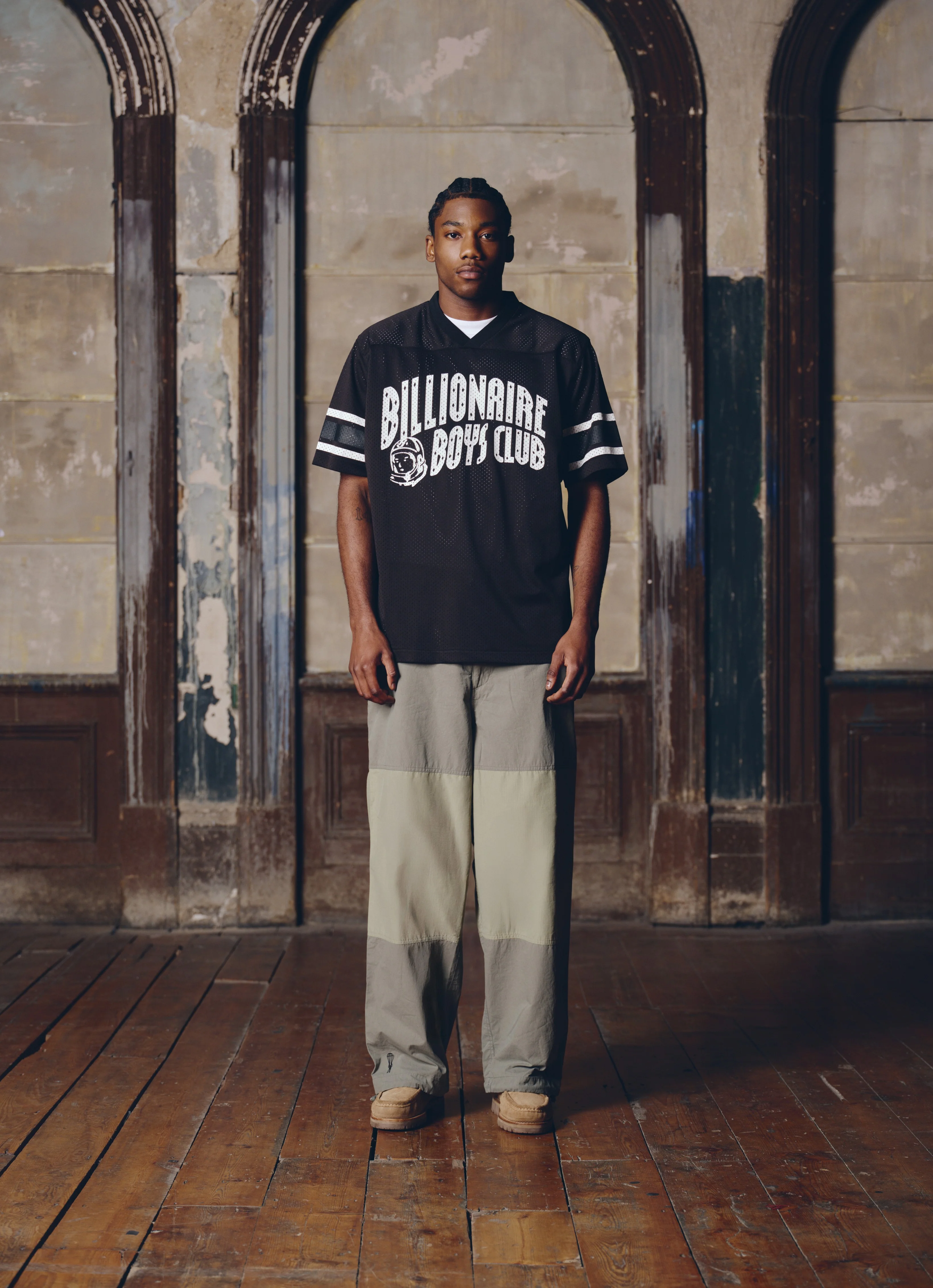 ARCH LOGO FOOTBALL SHIRT - BLACK - Image 2