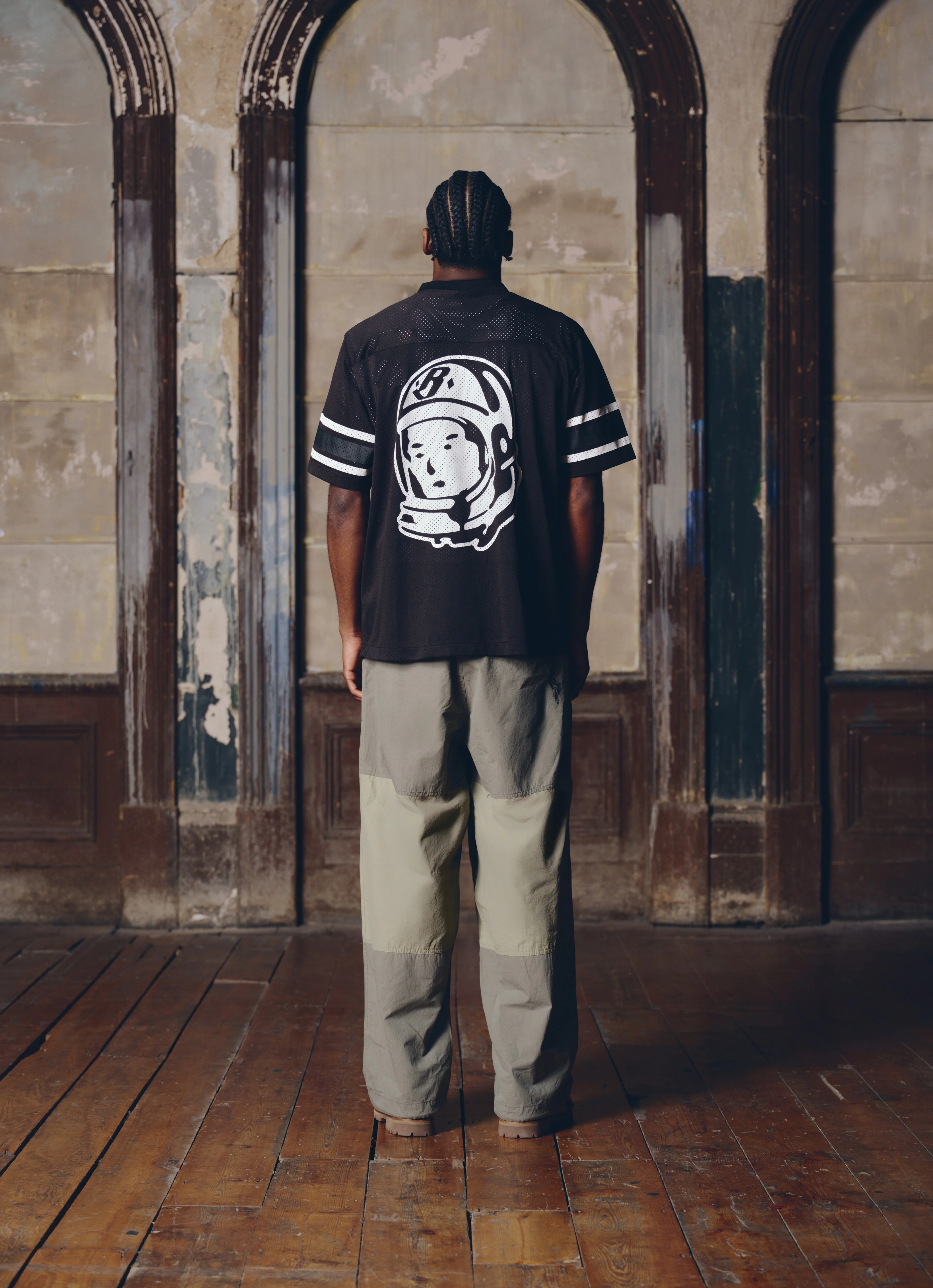 ARCH LOGO FOOTBALL SHIRT - BLACK - Image 3