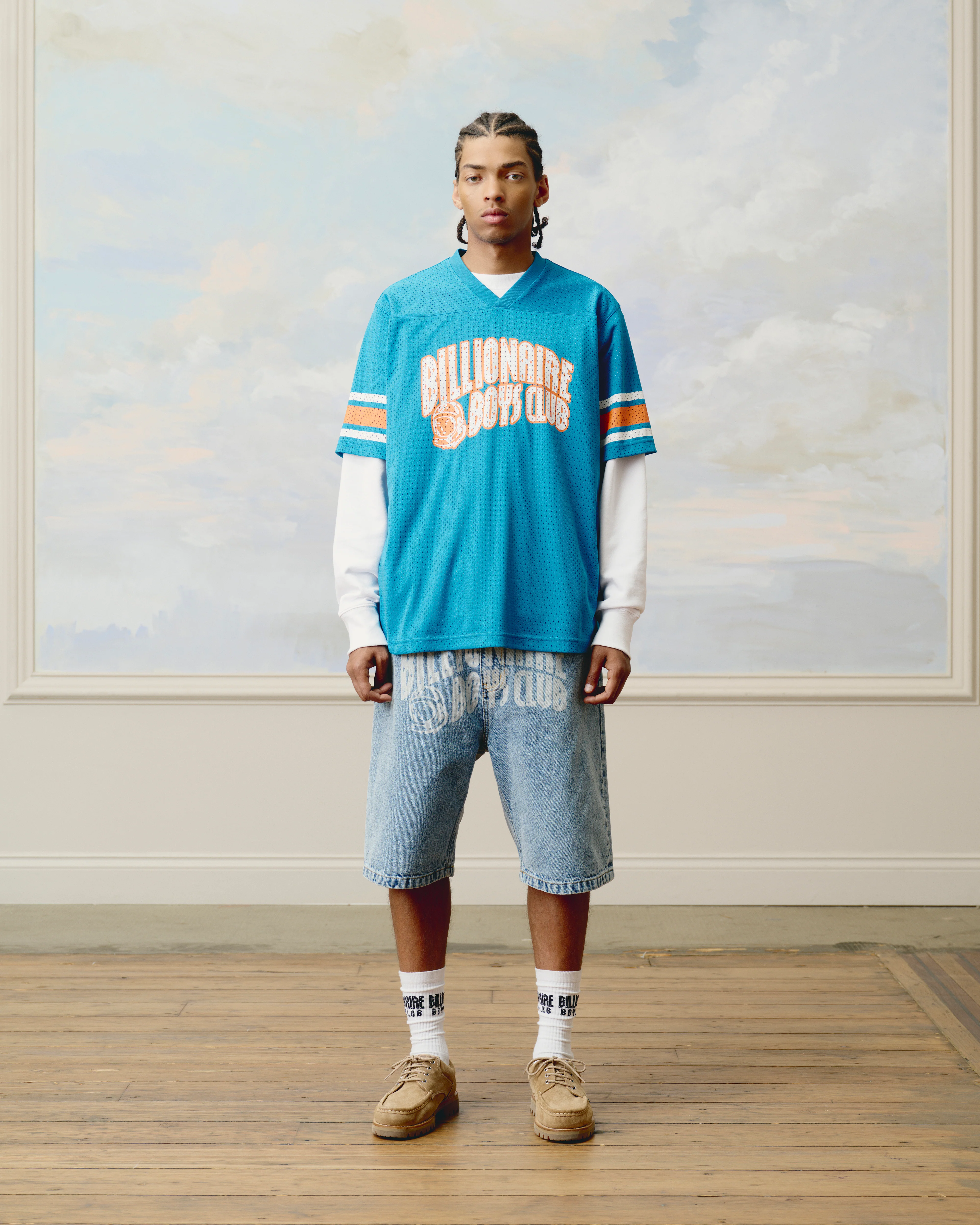 ARCH LOGO FOOTBALL SHIRT - TEAL - Image 2