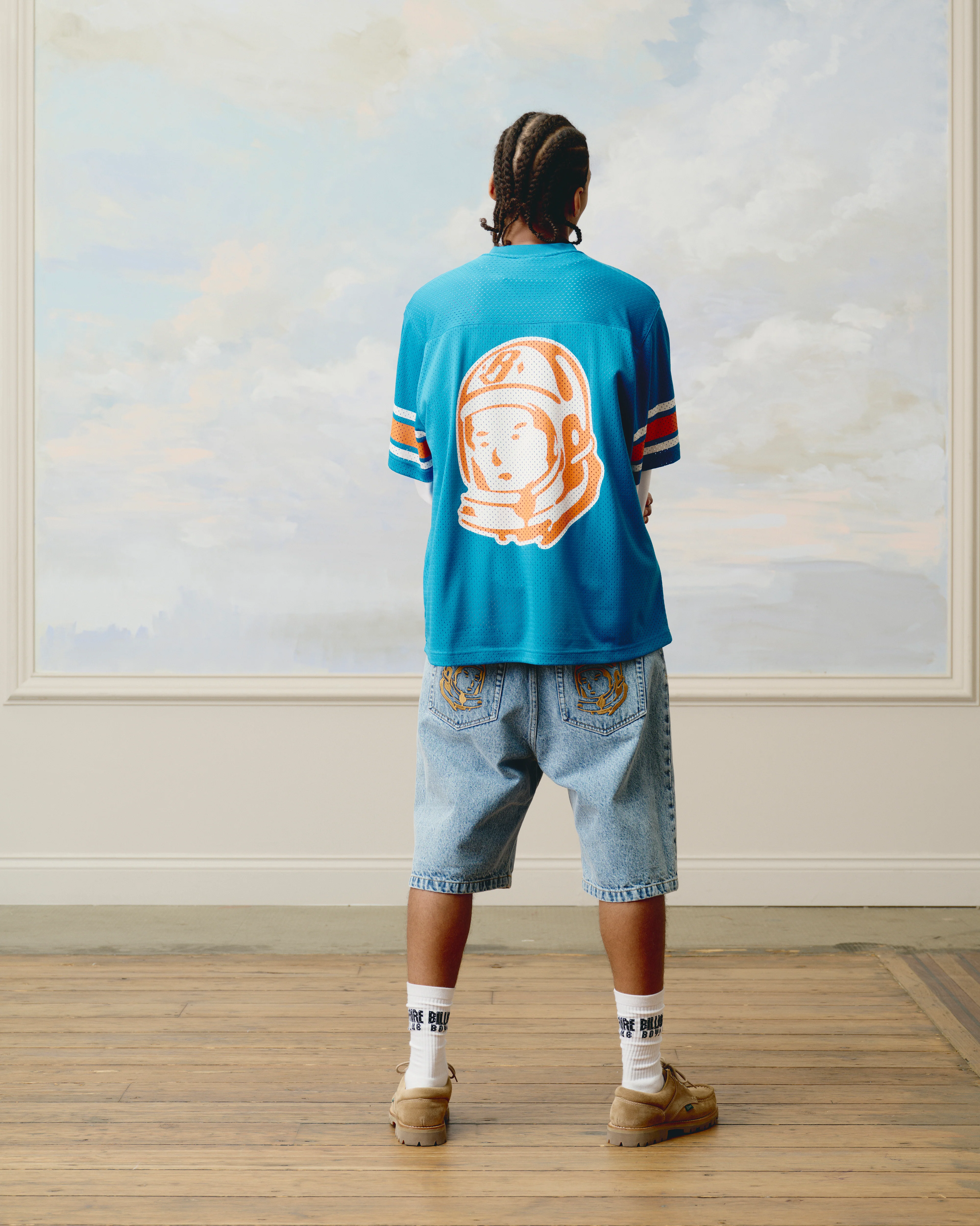ARCH LOGO FOOTBALL SHIRT - TEAL - Image 3