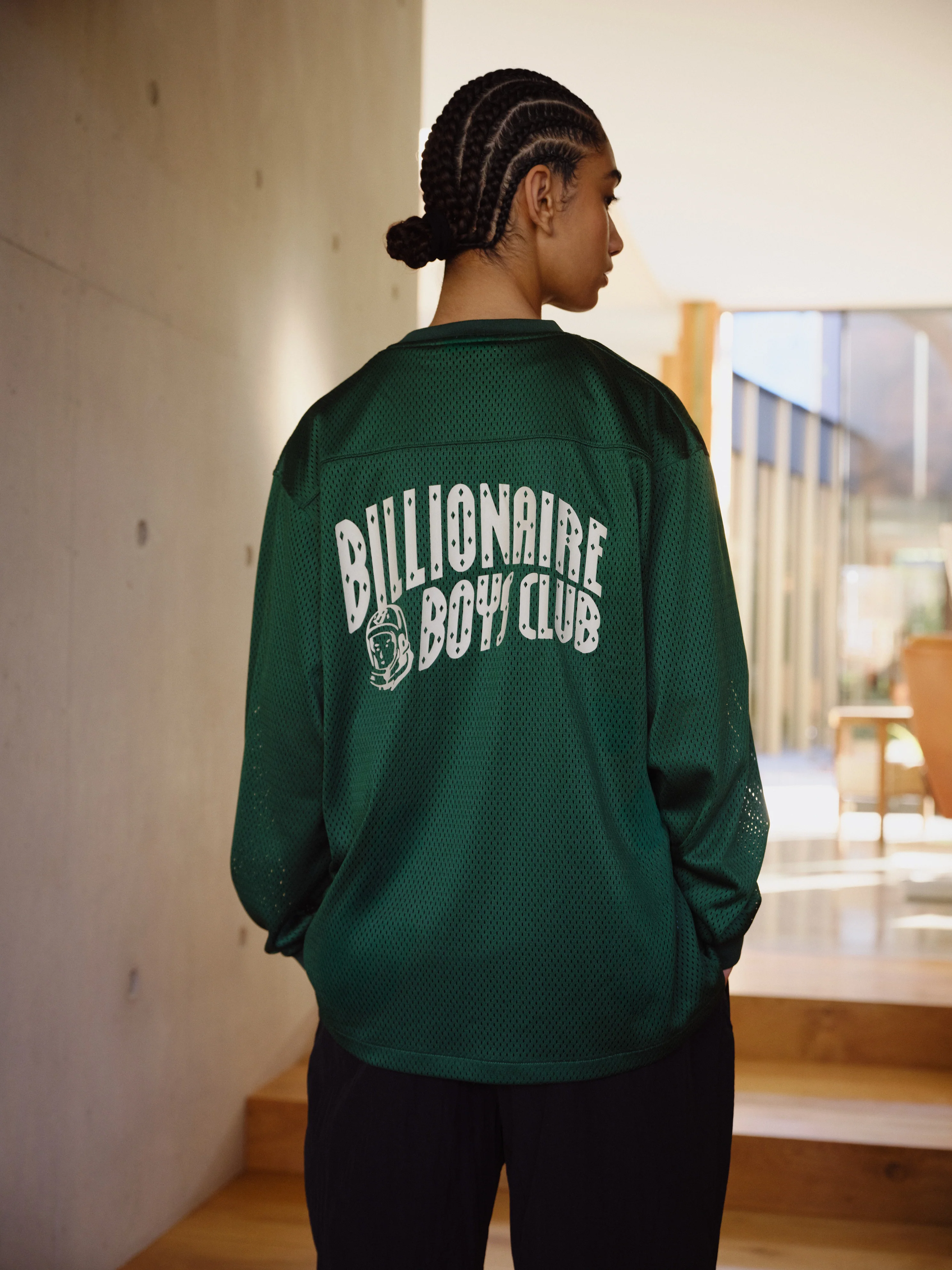 ARCH LOGO HOCKEY JERSEY - FOREST GREEN - Image 3