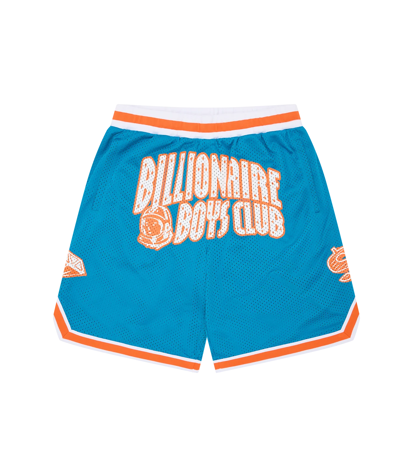 ARCH LOGO MESH SPORT SHORTS - TEAL