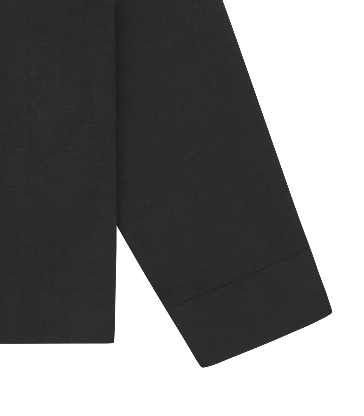 ARCH LOGO NYLON OVERSHIRT - BLACK - Image 4