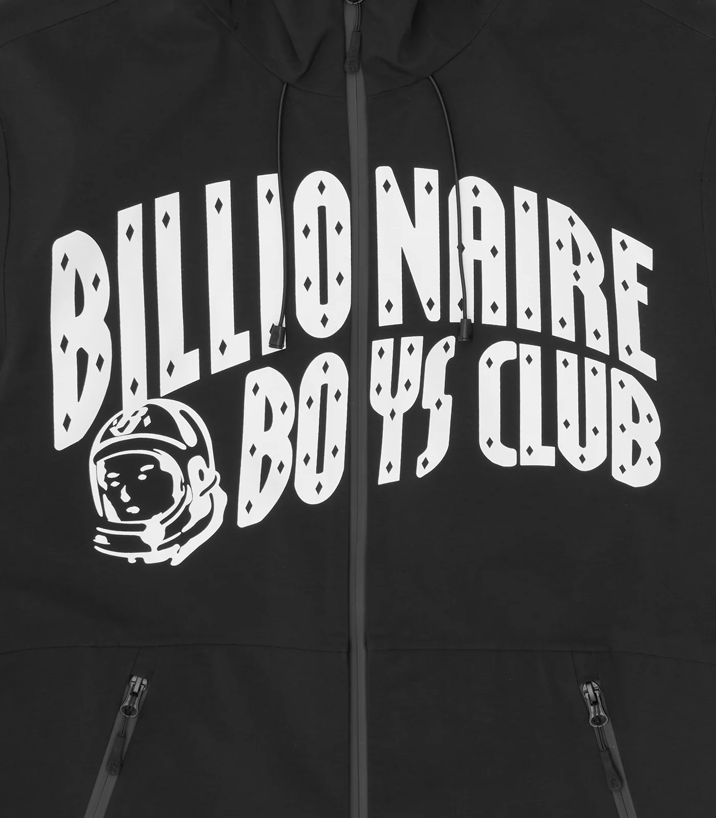ARCH LOGO RAIN JACKET - BLACK - Image 5