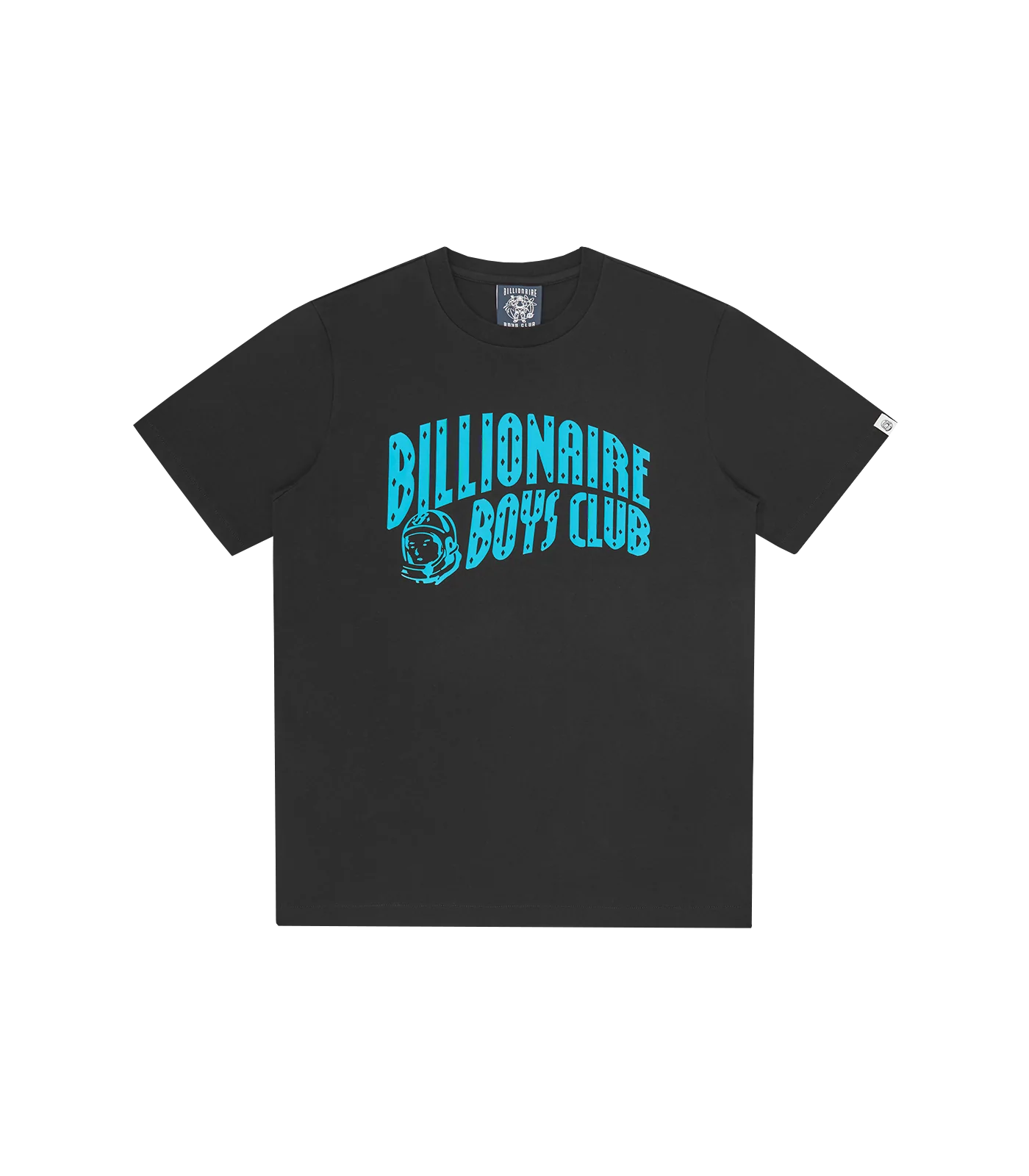 ARCH LOGO T-SHIRT - BLACK/BLUE LOGO