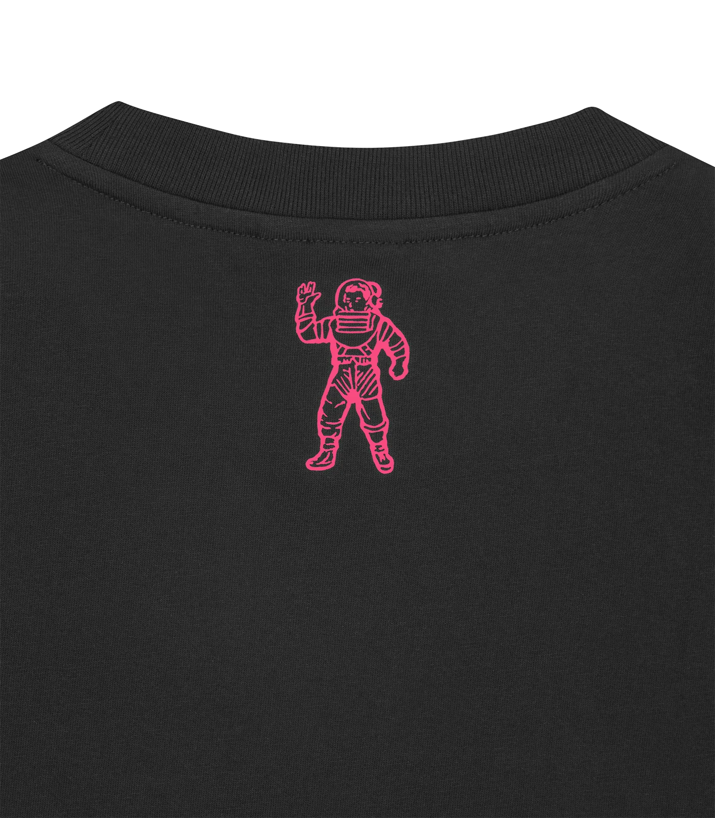 ARCH LOGO T-SHIRT - BLACK/PINK LOGO - Image 4