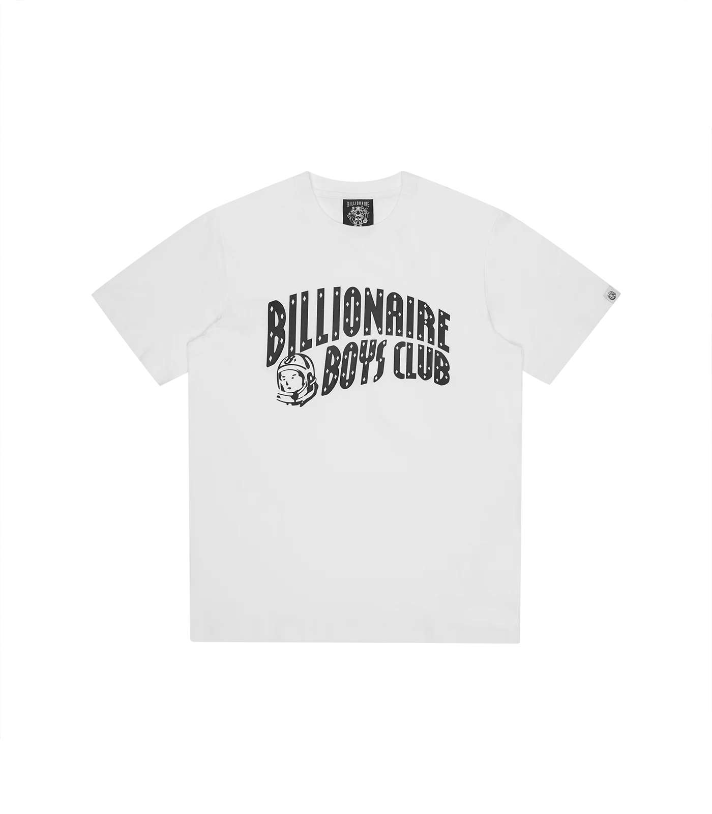 ARCH LOGO T-SHIRT - WHITE/BLACK LOGO