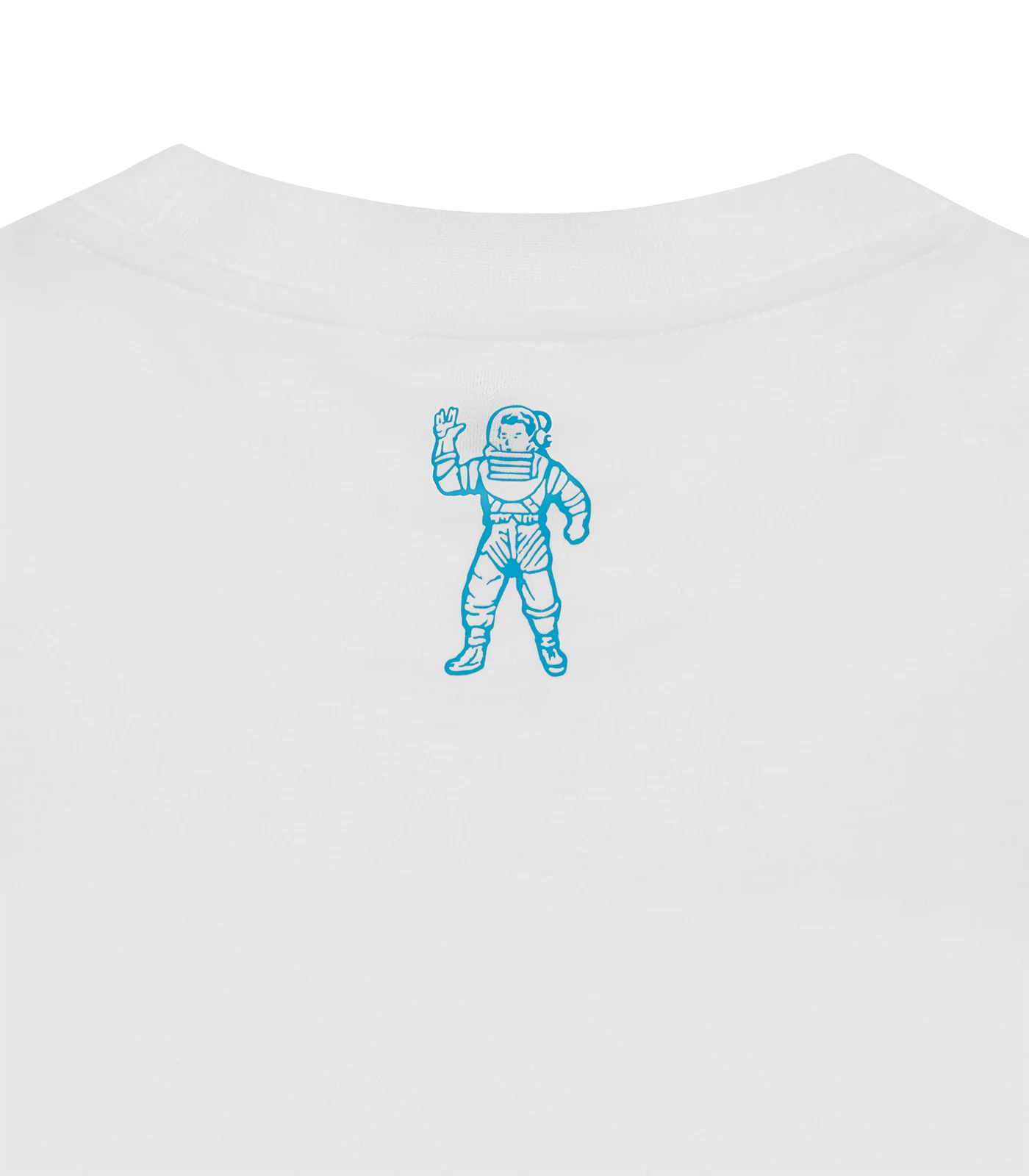 ARCH LOGO T-SHIRT - WHITE/BLUE LOGO - Image 4