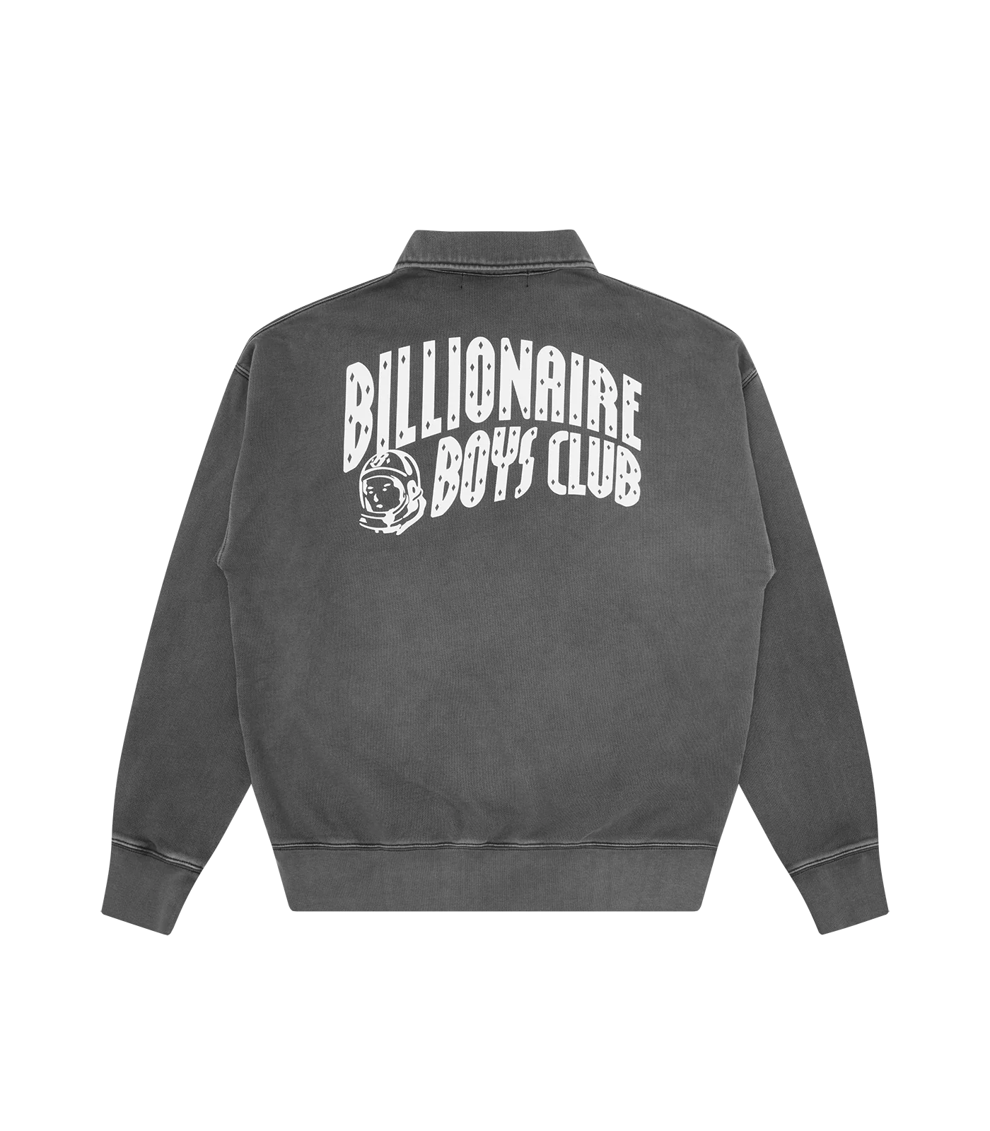 ARCH LOGO WASHED QUARTER ZIP - BLACK - Image 2