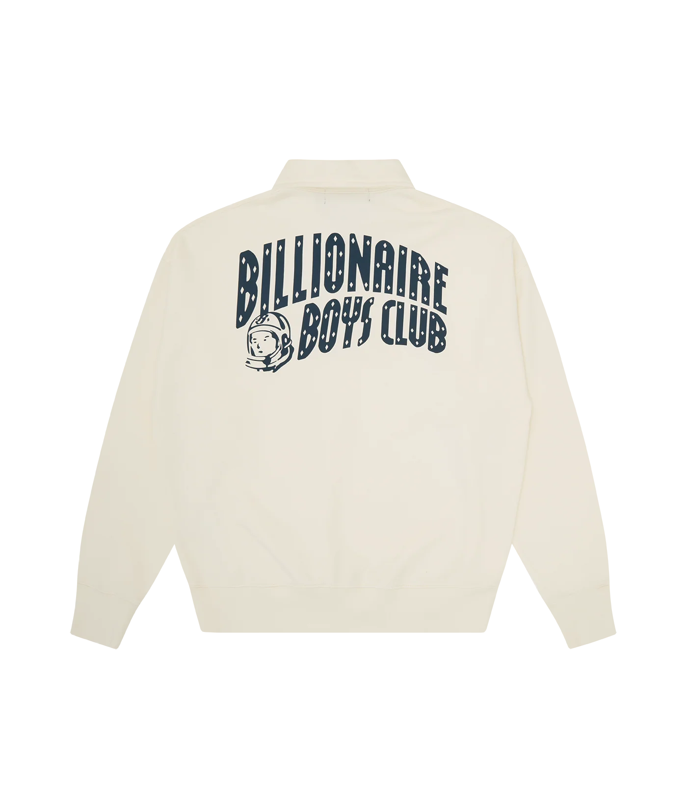 ARCH LOGO WASHED QUARTER ZIP - ECRU - Image 2