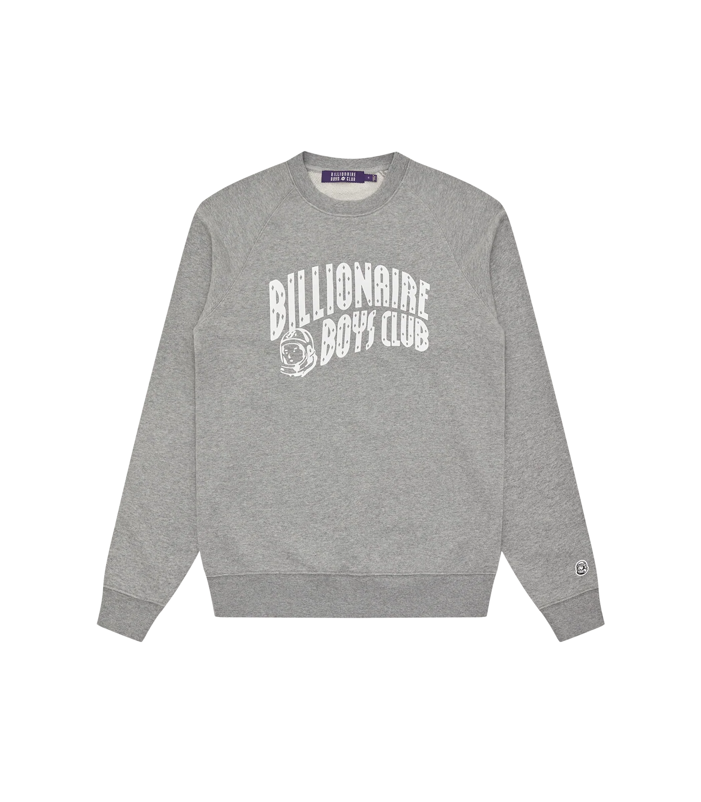 ARCH LOGO CREWNECK - HEATHER GREY