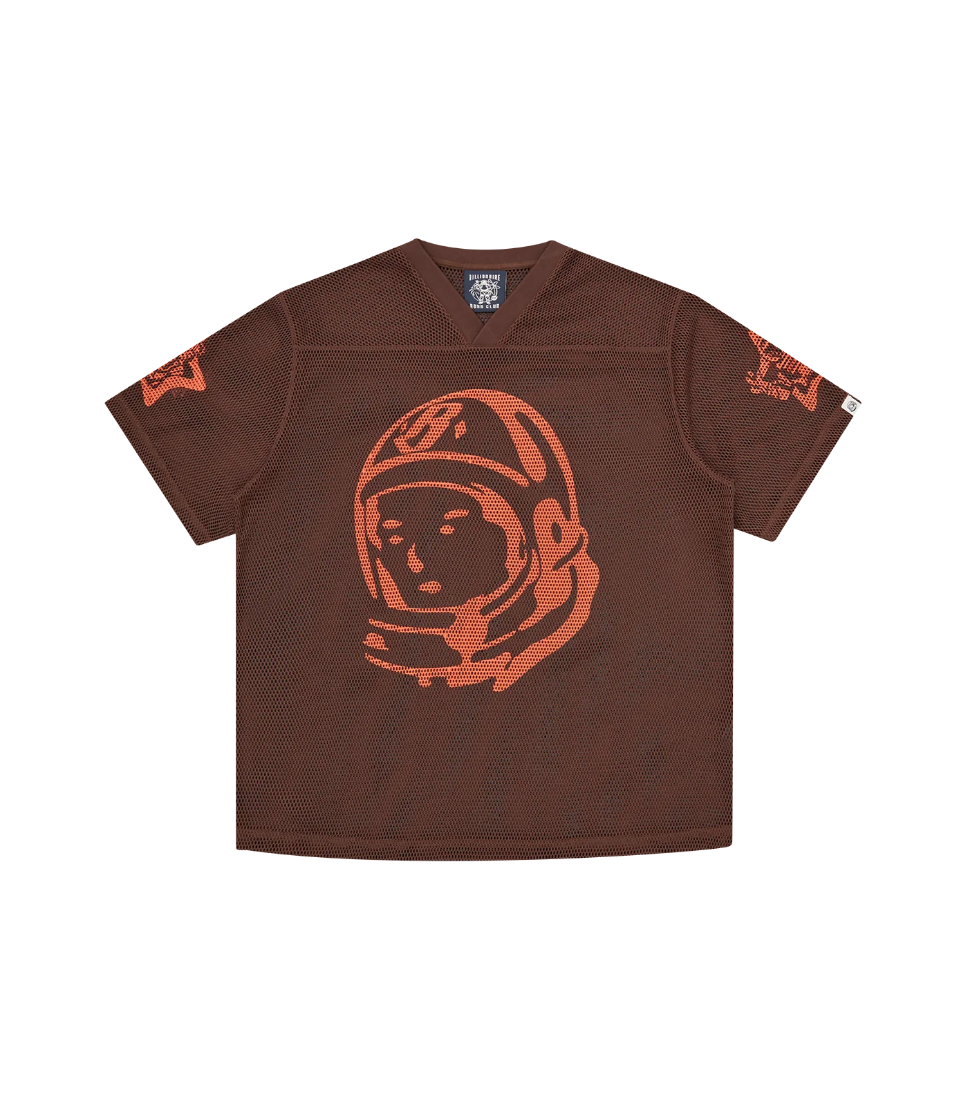 ASTRO BIG MESH FOOTBALL SHIRT - BROWN