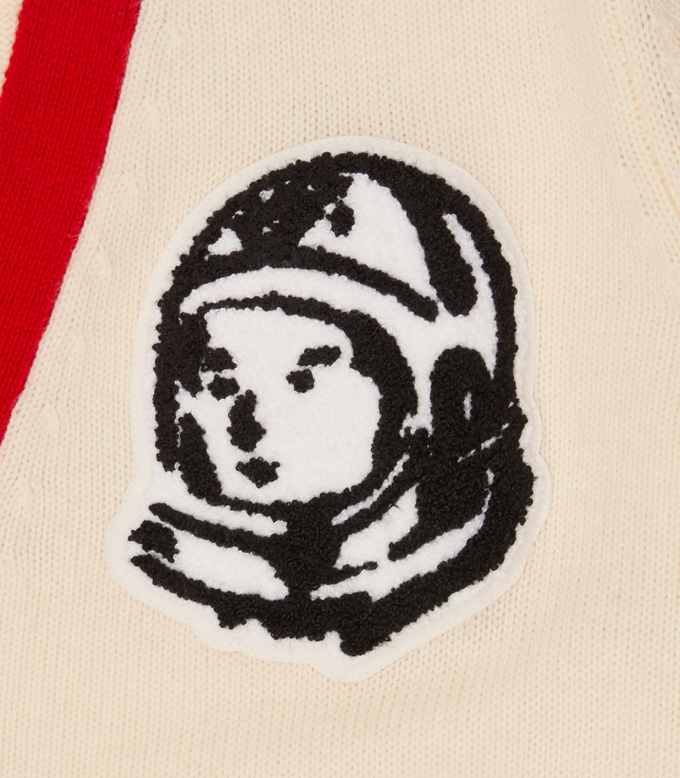 ASTRO COLLEGE KNITTED CARDIGAN - ECRU - Image 5