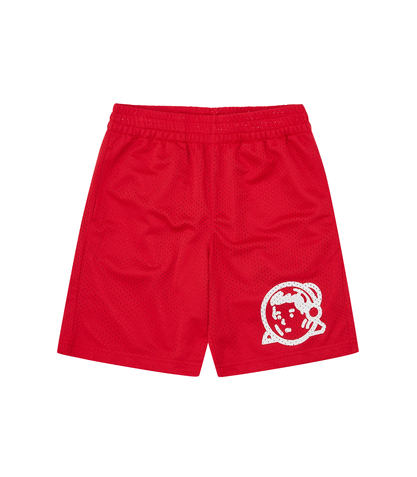 KIDS ASTRO MESH FOOTBALL SHORTS - RED