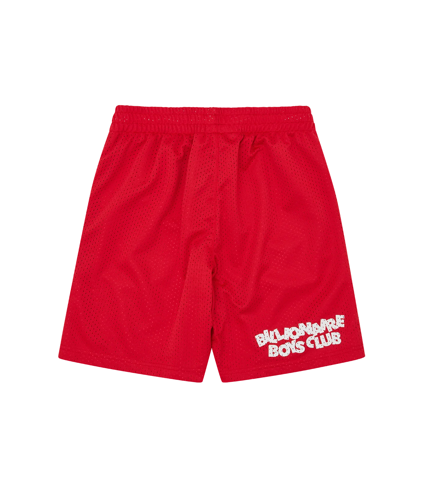 KIDS ASTRO MESH FOOTBALL SHORTS - RED - Image 2