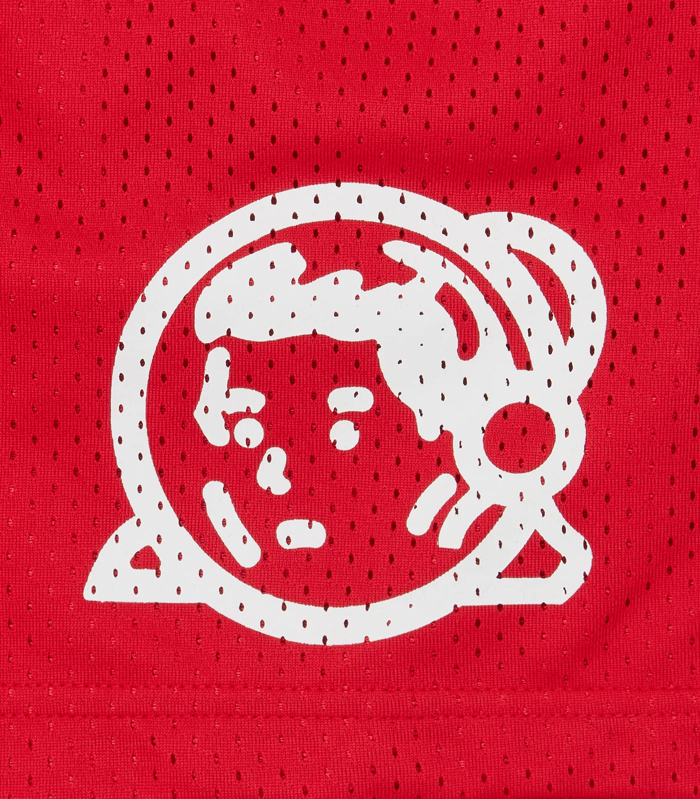 KIDS ASTRO MESH FOOTBALL SHORTS - RED - Image 5