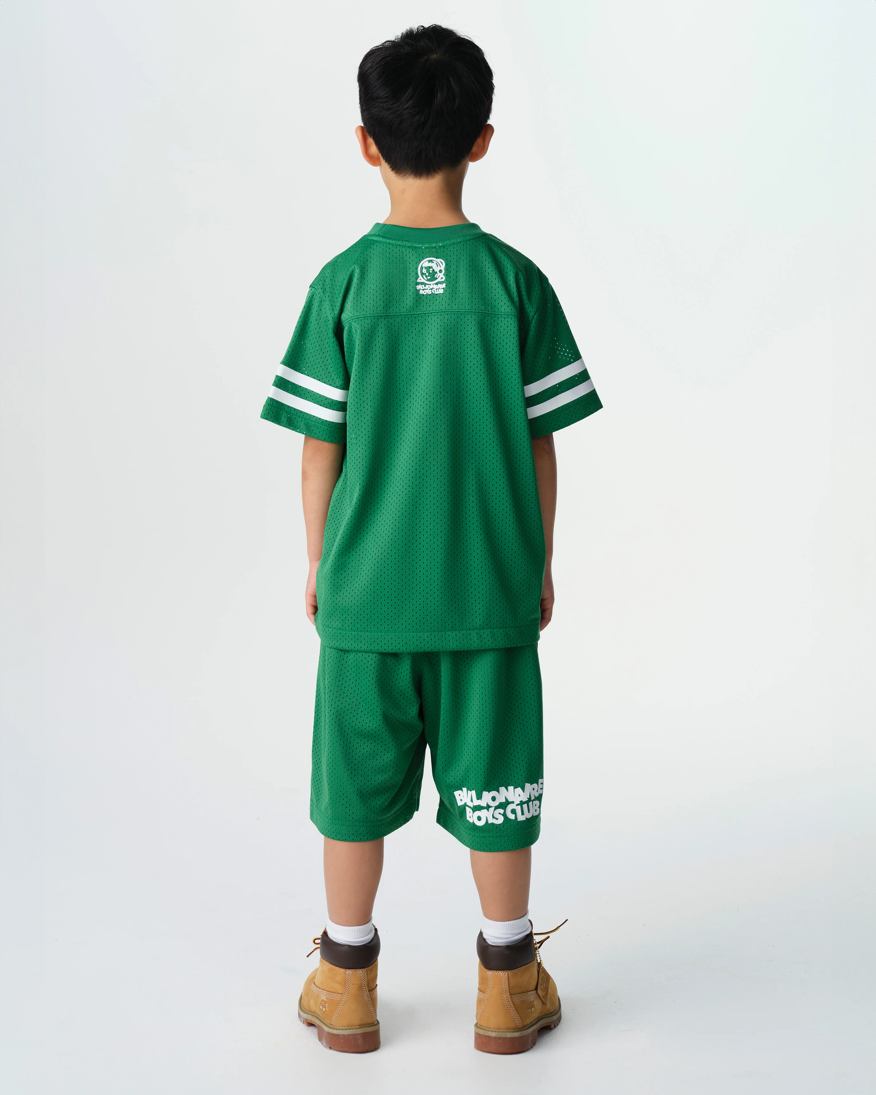 KIDS ASTRO MESH SHORTS - GREEN - Image 4