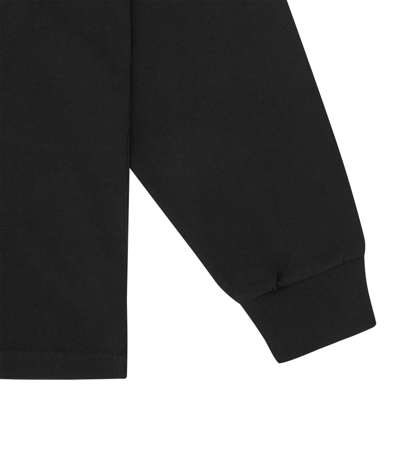 ASTRO PATCH RUGBY SHIRT - BLACK - Image 4