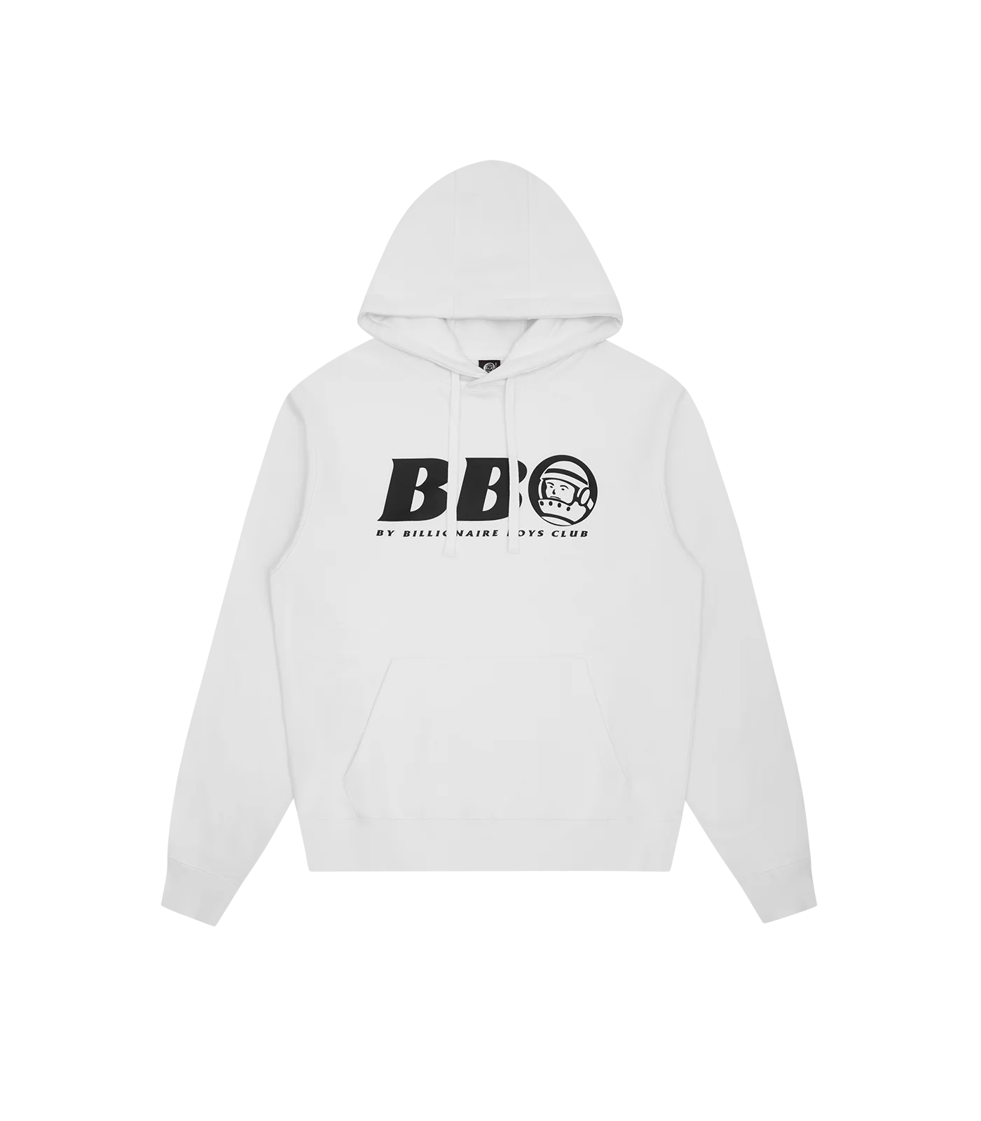 ASTRO SMALL LOGO POPOVER HOOD - WHITE