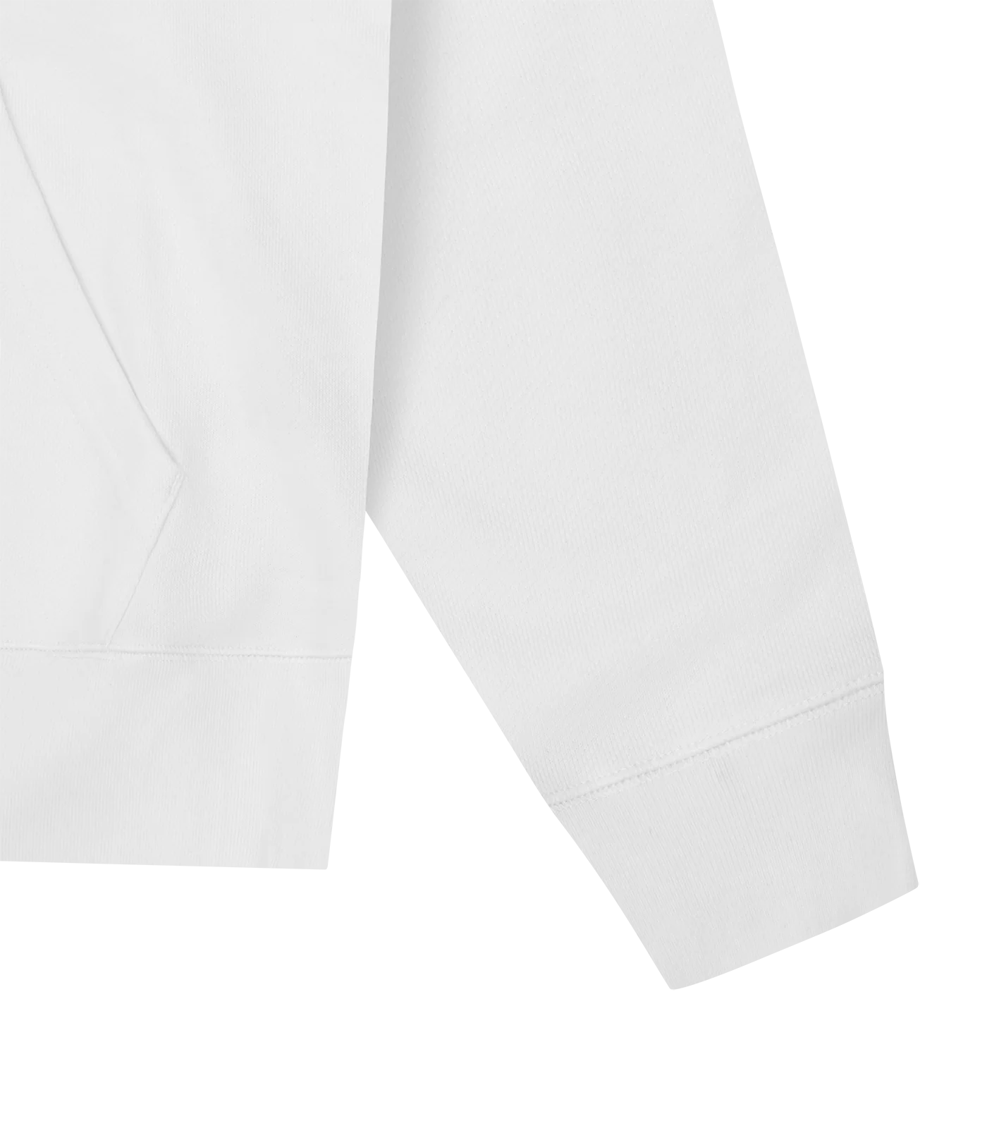 ASTRO SMALL LOGO POPOVER HOOD - WHITE - Image 4