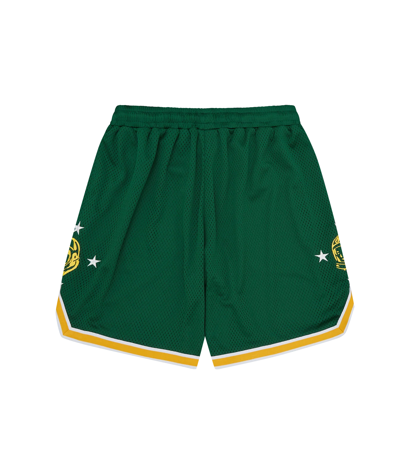 ASTRO STAR MESH BASKETBALL SHORTS - GREEN - Image 2