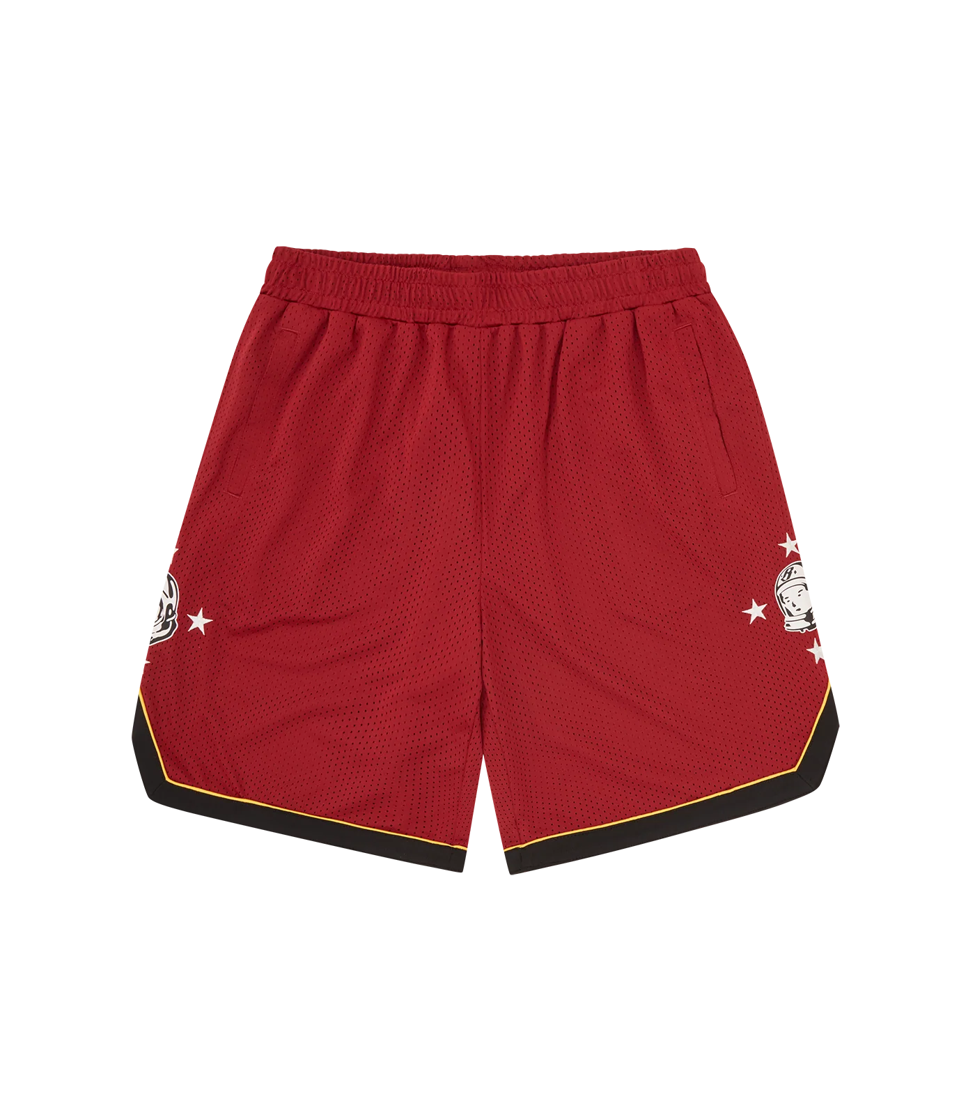 ASTRO STAR MESH BASKETBALL SHORTS - RED