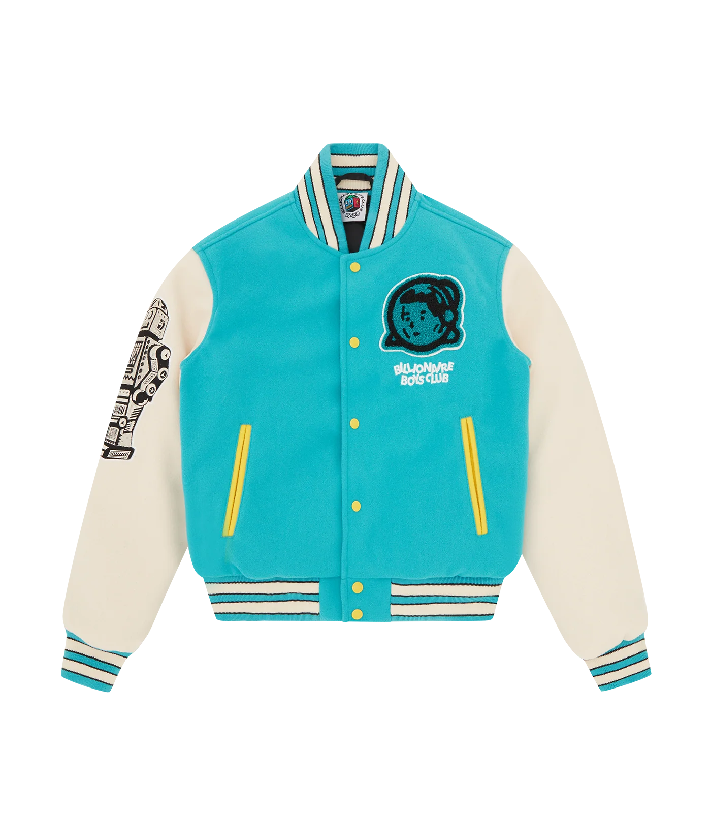 KIDS ASTRO VARSITY JACKET - BLUE