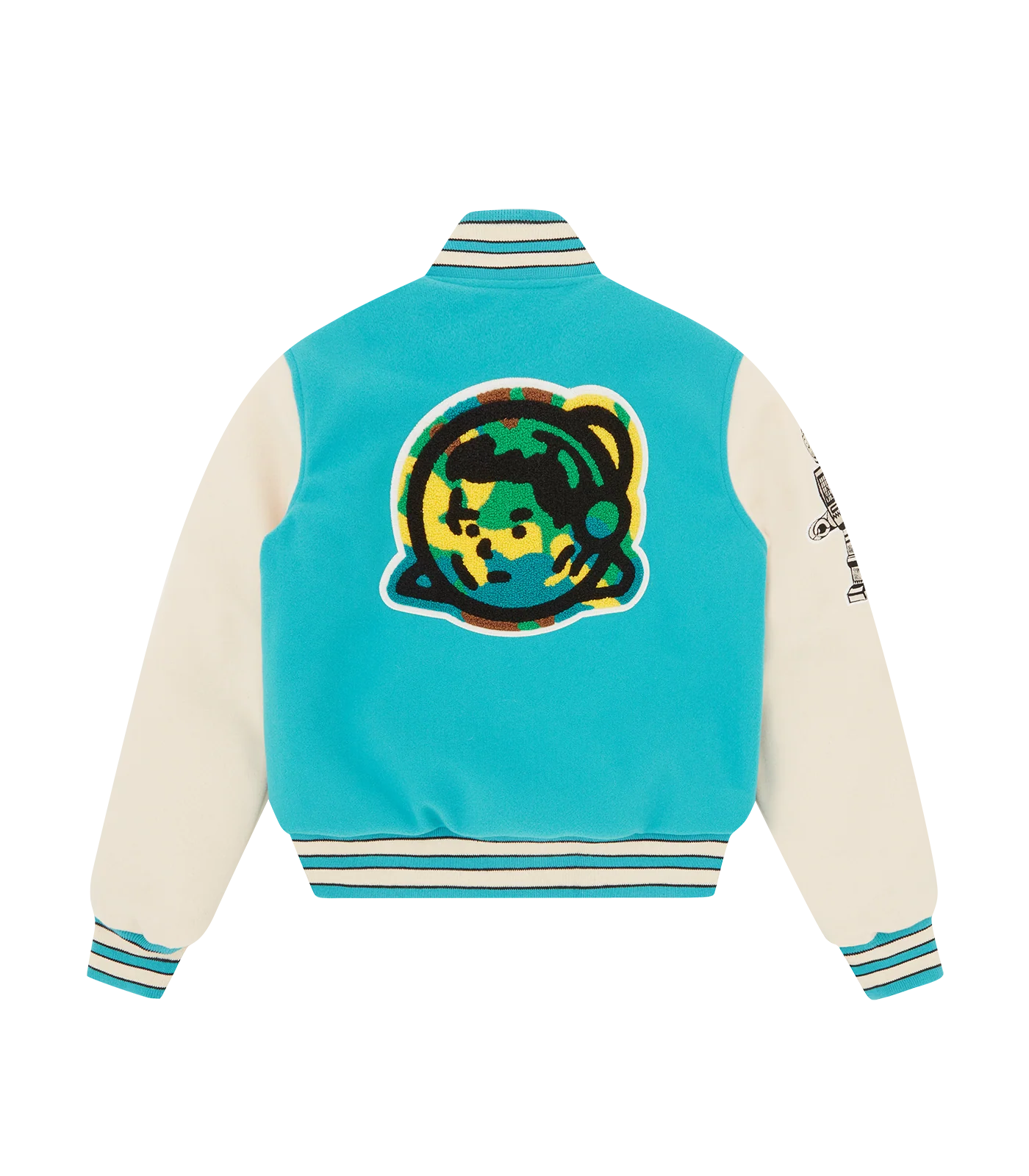 KIDS ASTRO VARSITY JACKET - BLUE - Image 2