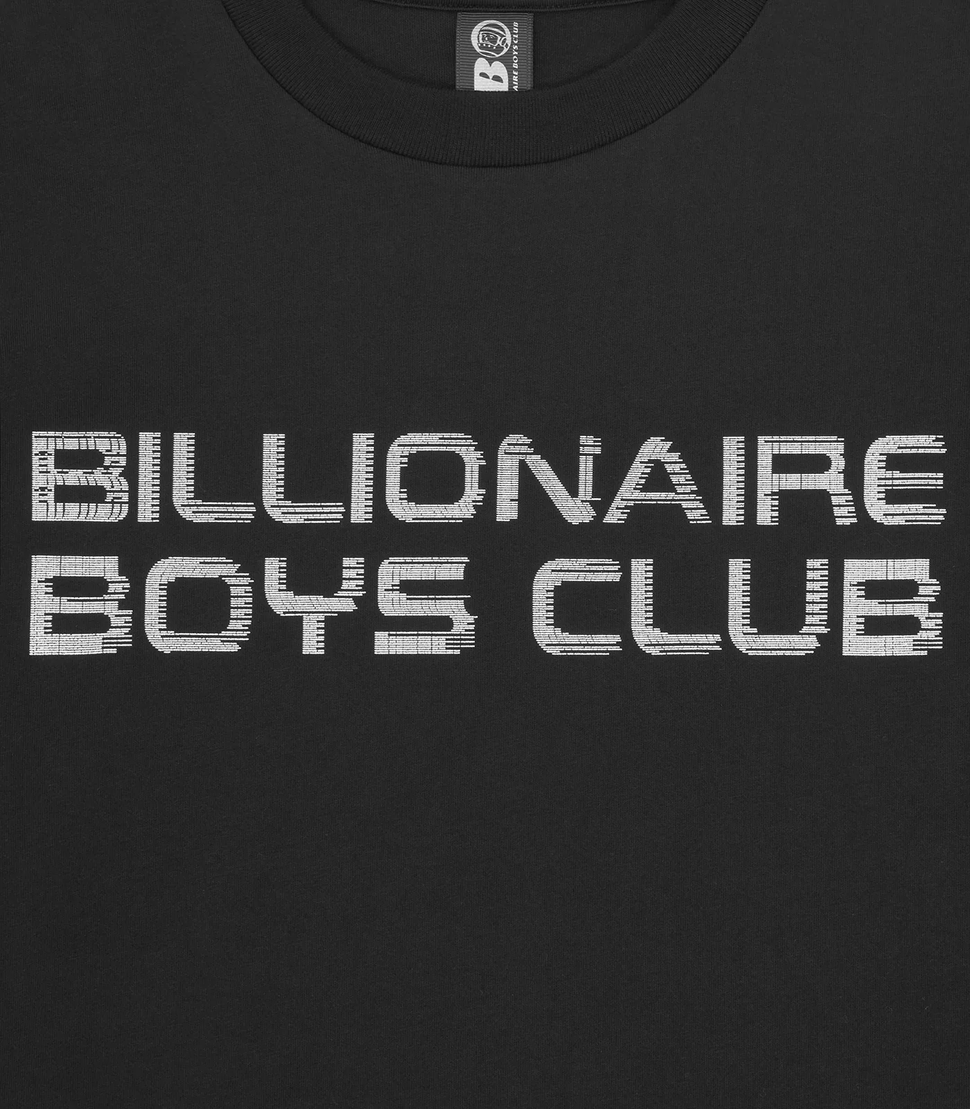 BB ASTRO DIGI LOGO L/S T-SHIRT - BLACK - Image 4