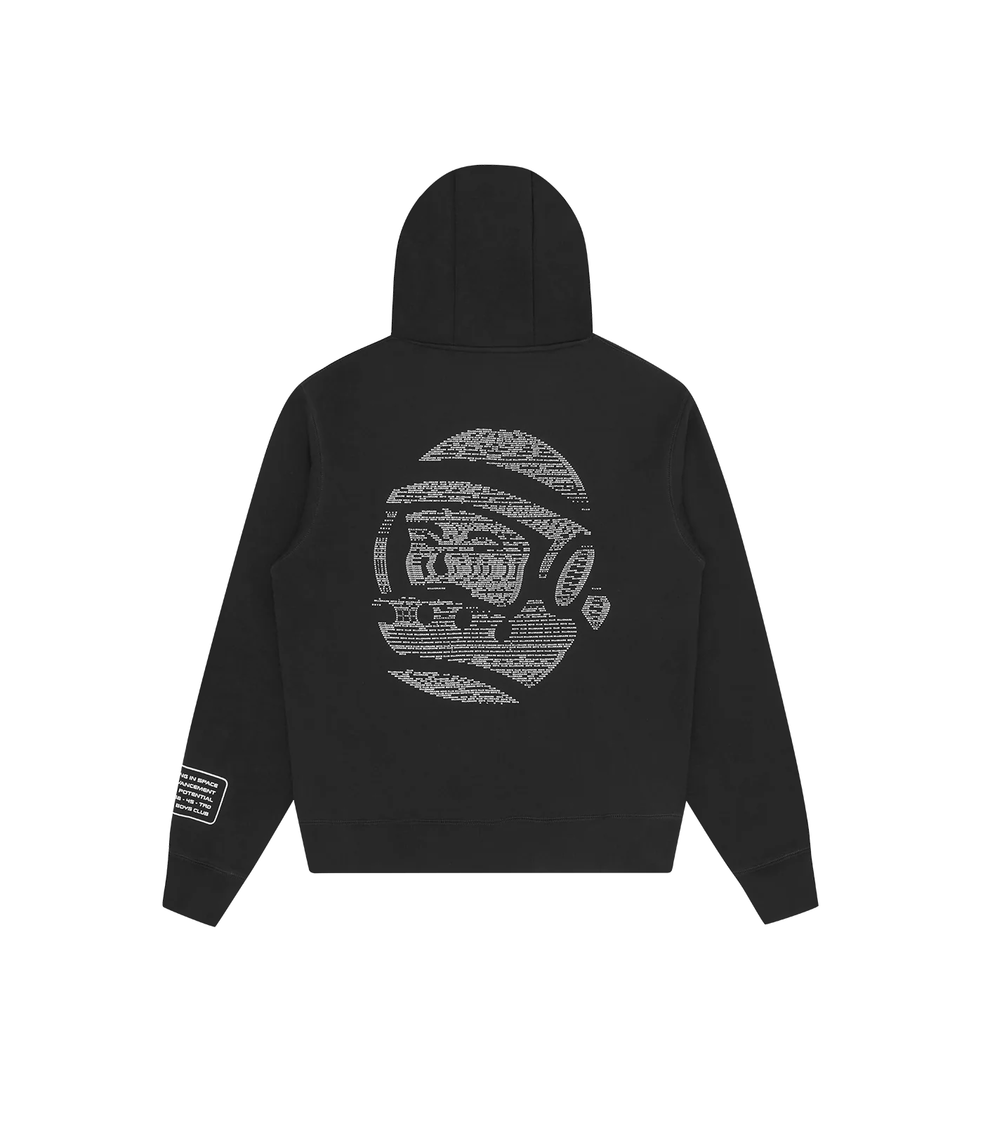BB ASTRO DIGI LOGO POPOVER HOOD - BLACK - Image 2