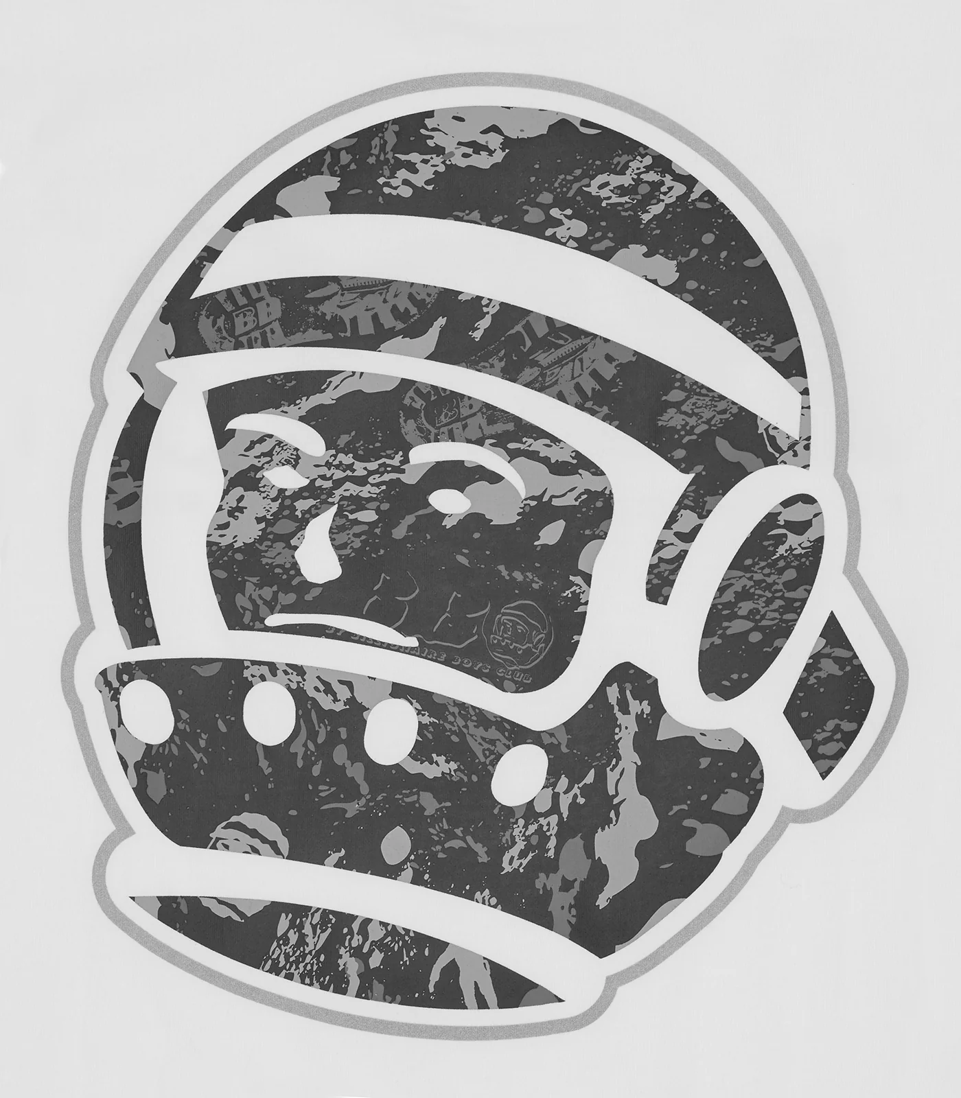 BB ASTRO HELMET T-SHIRT - WHITE - Image 6