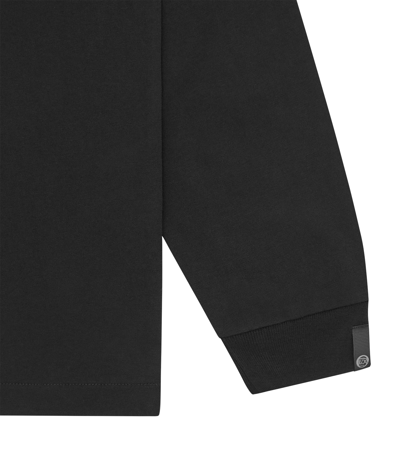 BB ASTRO HOLOGRAPHIC SMALL LOGO L/S T-SHIRT - BLACK - Image 4