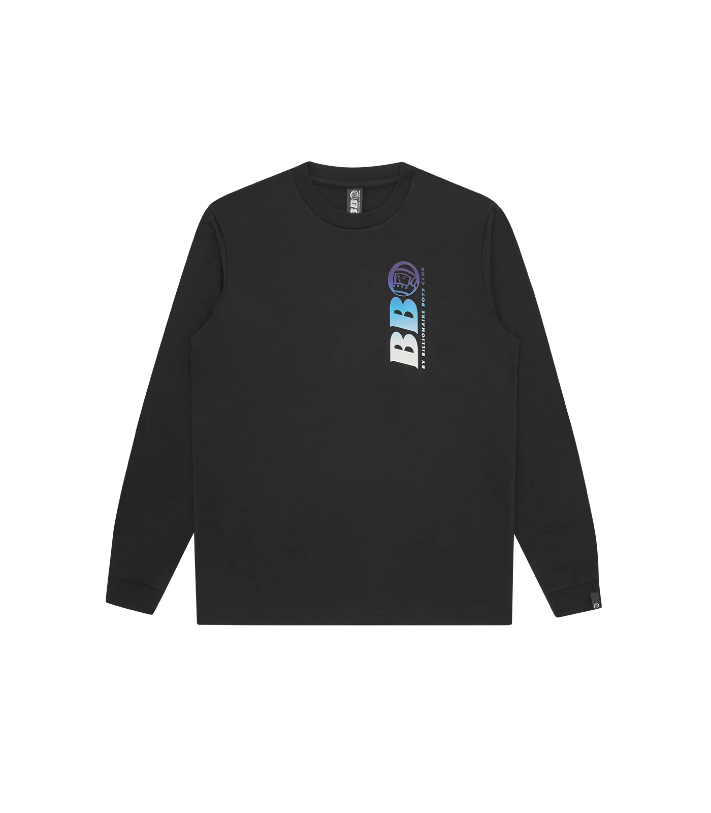 BB ASTRO REPEAT LOGO L/S T-SHIRT - BLACK