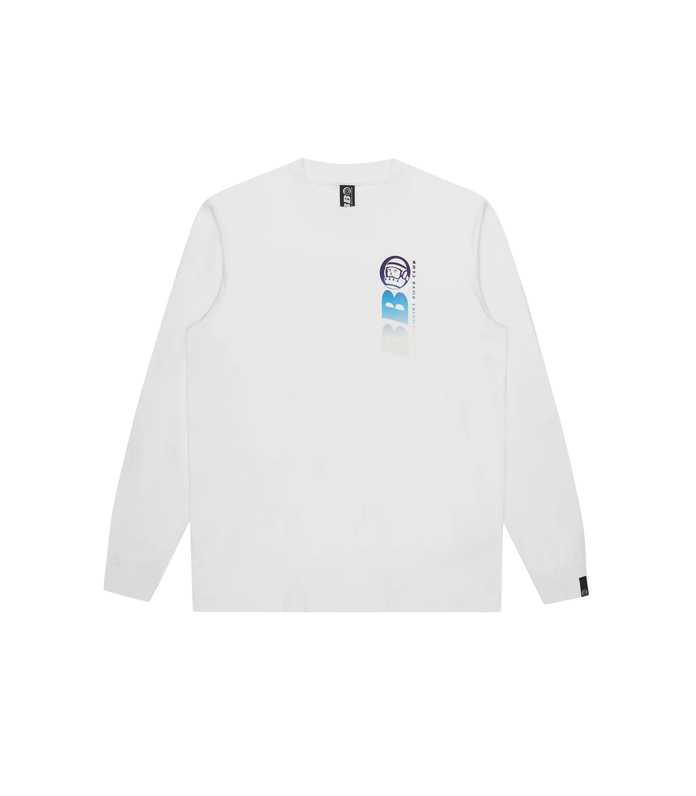BB ASTRO REPEAT LOGO L/S T-SHIRT - WHITE