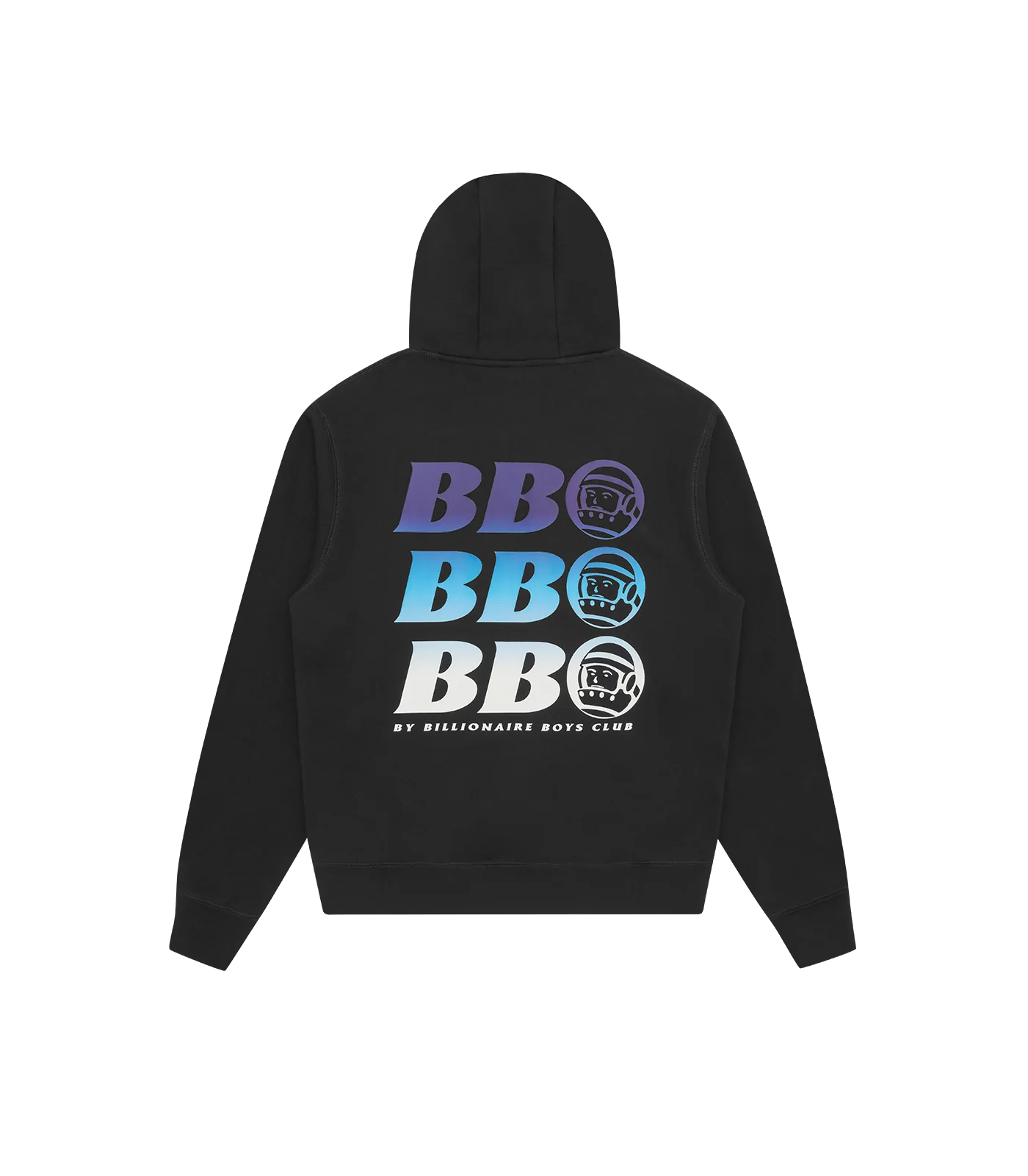 BB ASTRO REPEAT LOGO POPOVER HOOD  - BLACK - Image 2