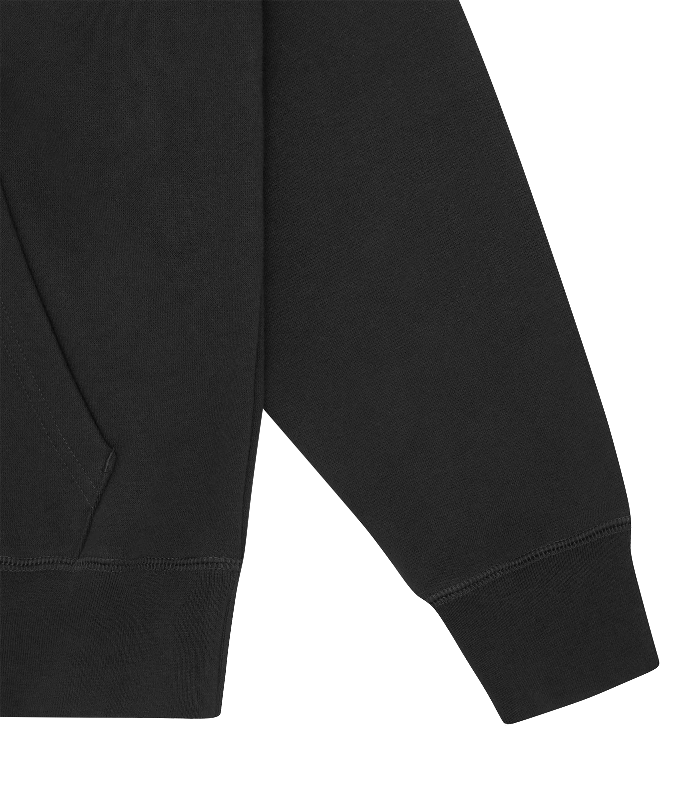 BB ASTRO REPEAT LOGO POPOVER HOOD  - BLACK - Image 4