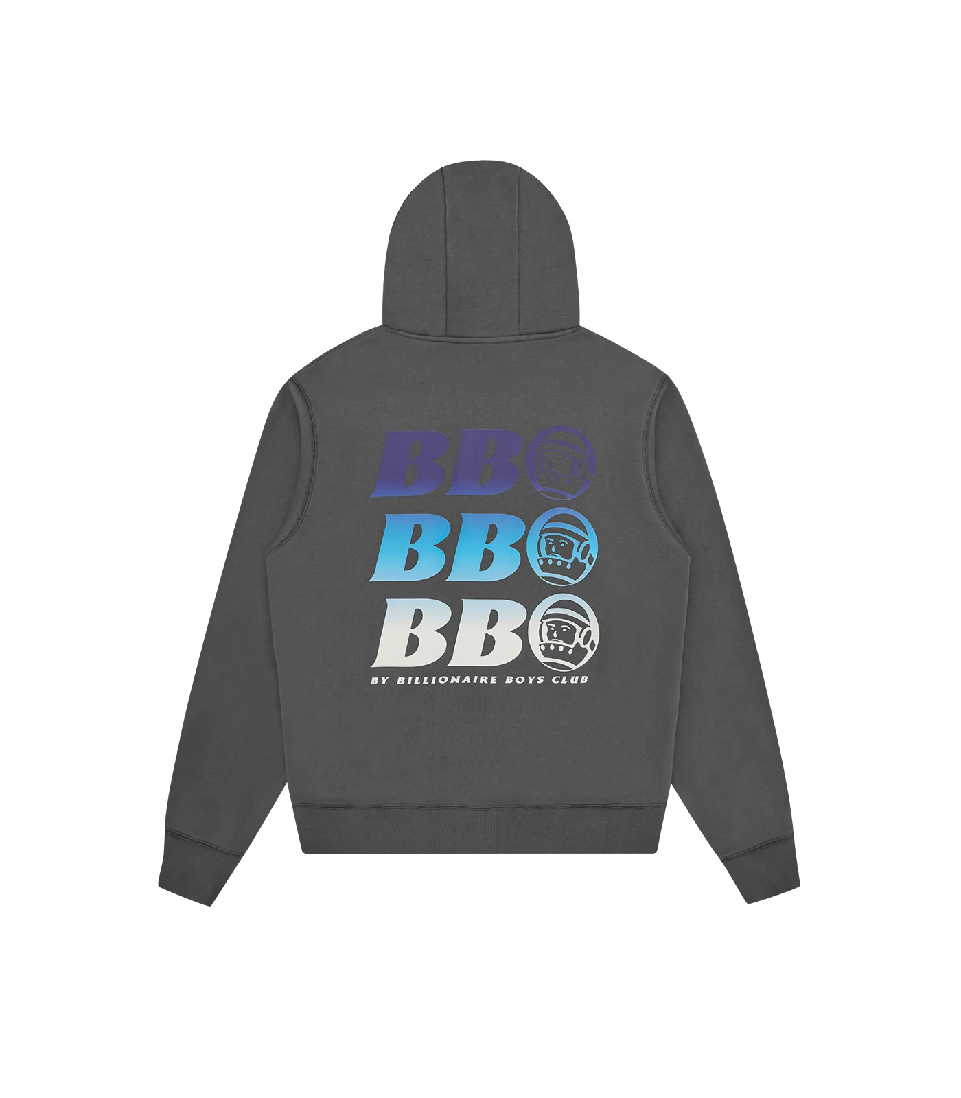 BB ASTRO REPEAT LOGO POPOVER HOOD  - GREY - Image 2