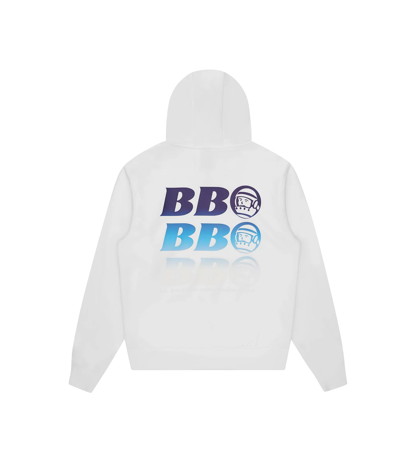 BB ASTRO REPEAT LOGO POPOVER HOOD  - WHITE - Image 2