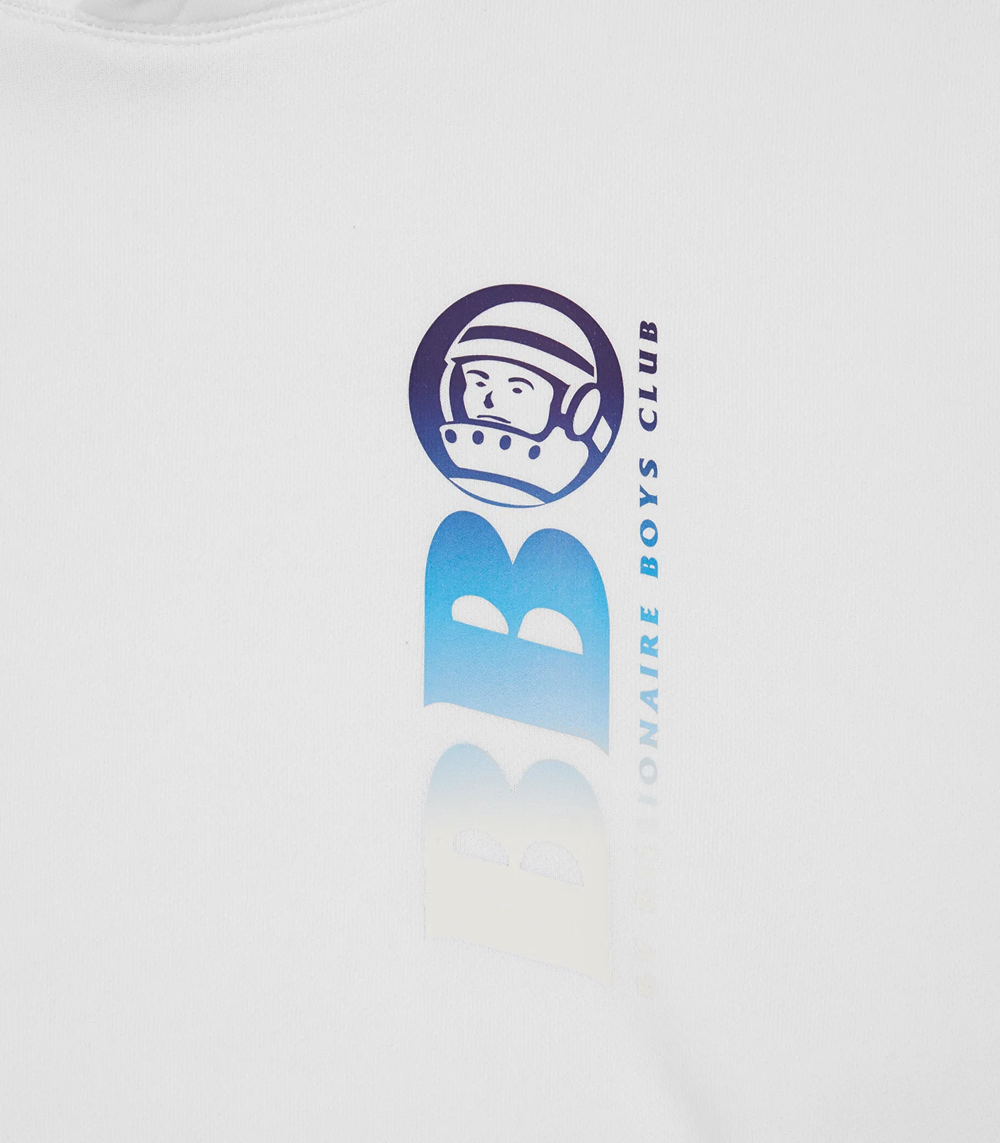 BB ASTRO REPEAT LOGO POPOVER HOOD  - WHITE - Image 3