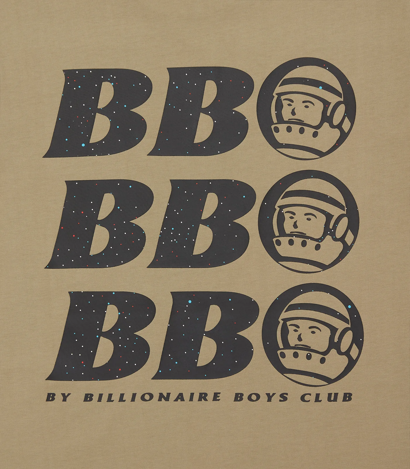 BB ASTRO REPEAT LOGO T-SHIRT - LIGHT KHAKI - Image 4