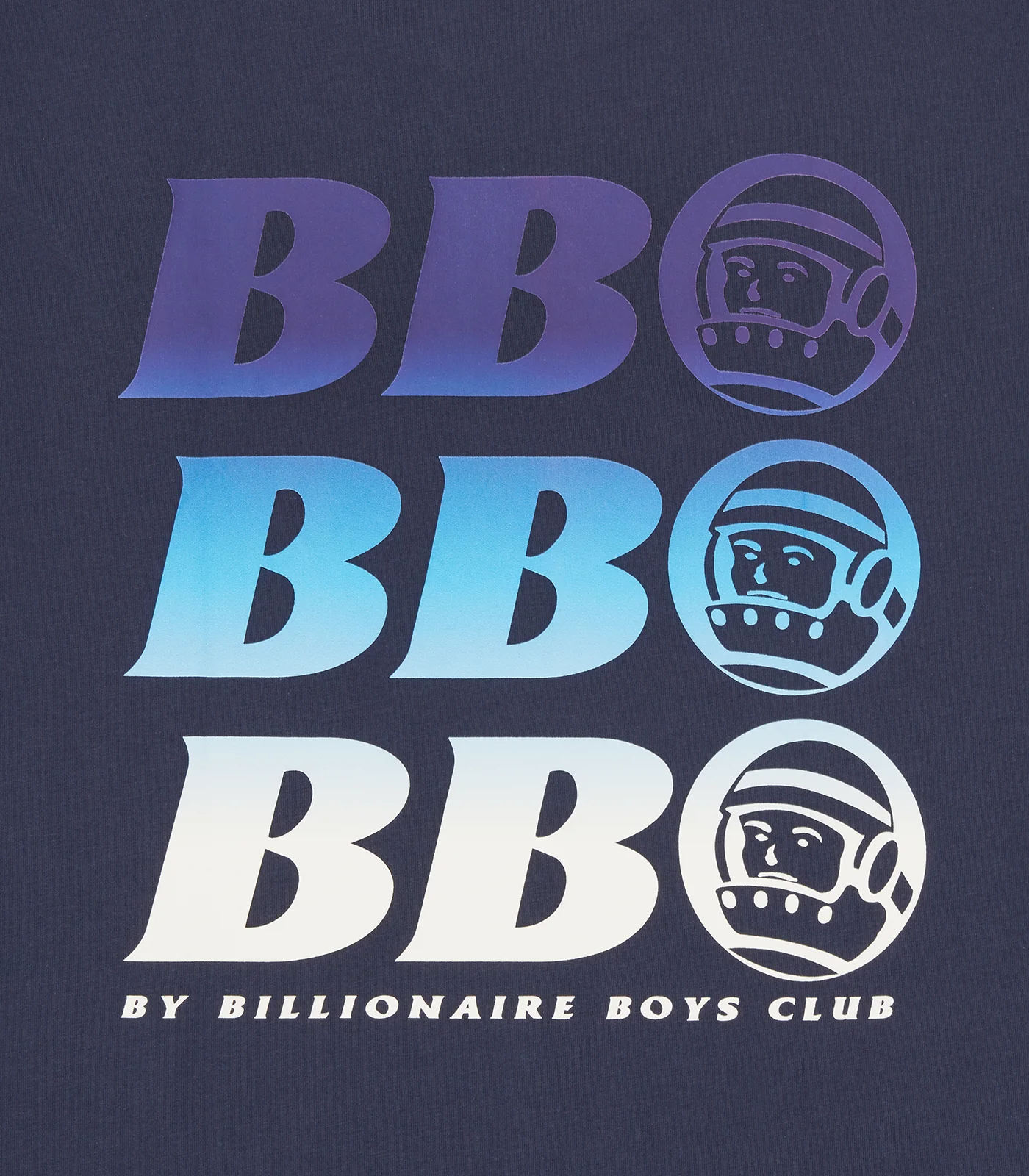 BB ASTRO REPEAT LOGO T-SHIRT - NAVY - Image 4