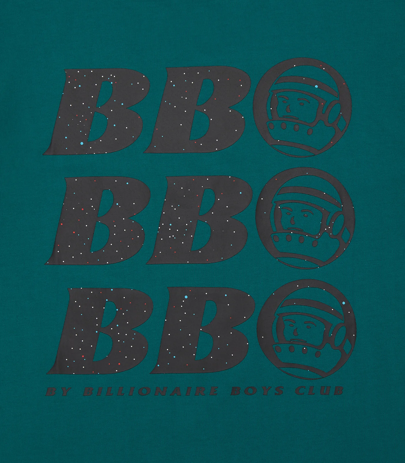 BB ASTRO REPEAT LOGO T-SHIRT - TEAL - Image 4
