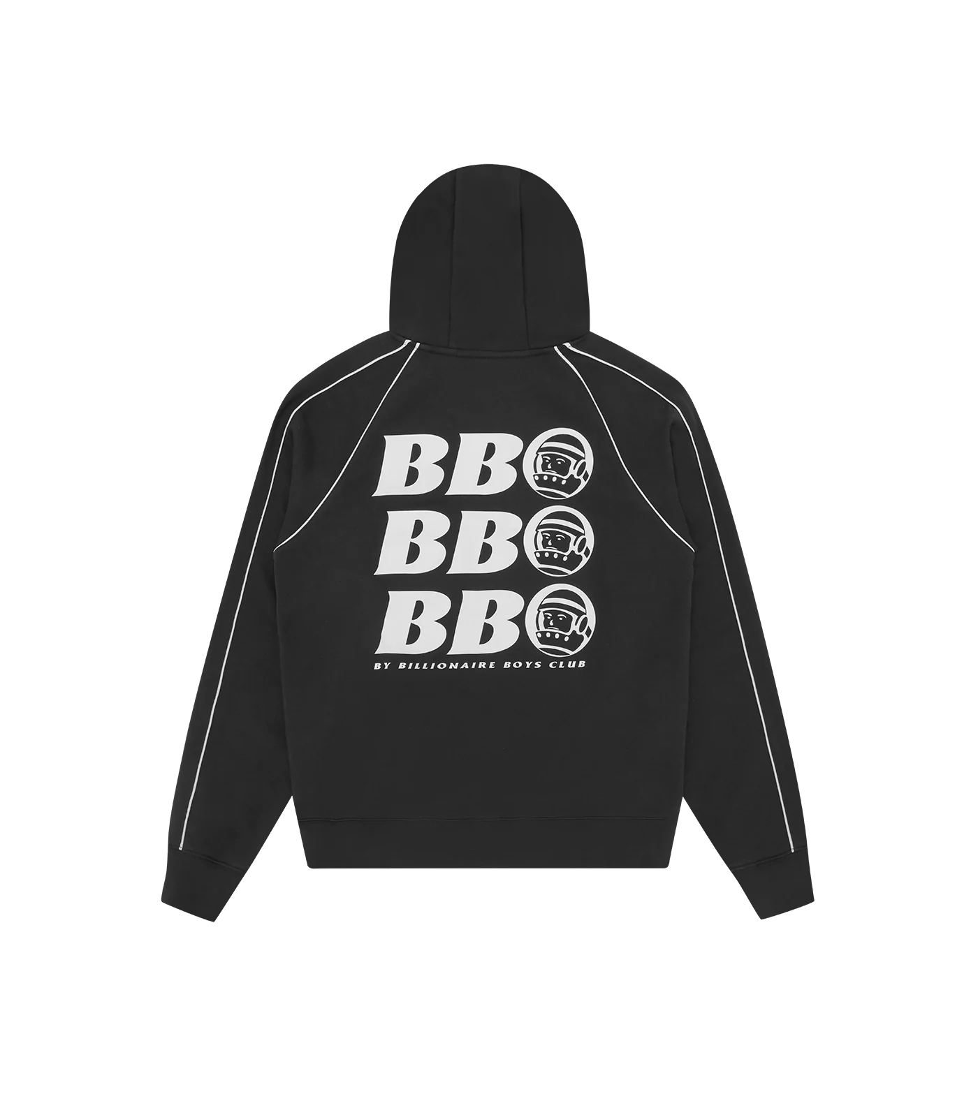 BB ASTRO REPEAT ZIP THROUGH HOOD - BLACK - Image 2